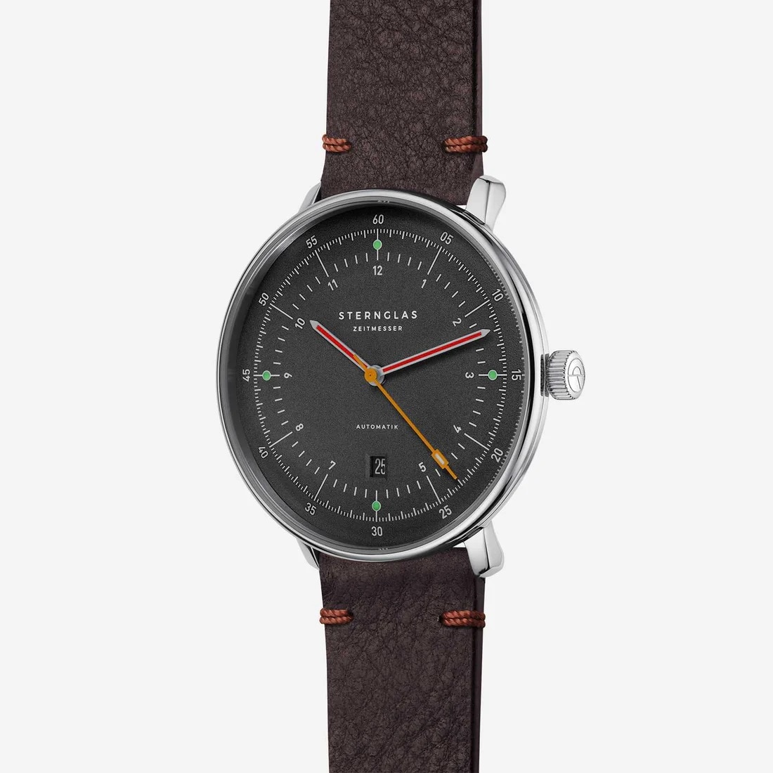 Zegarek Sternglas Hamburg Automatik - New Graphite