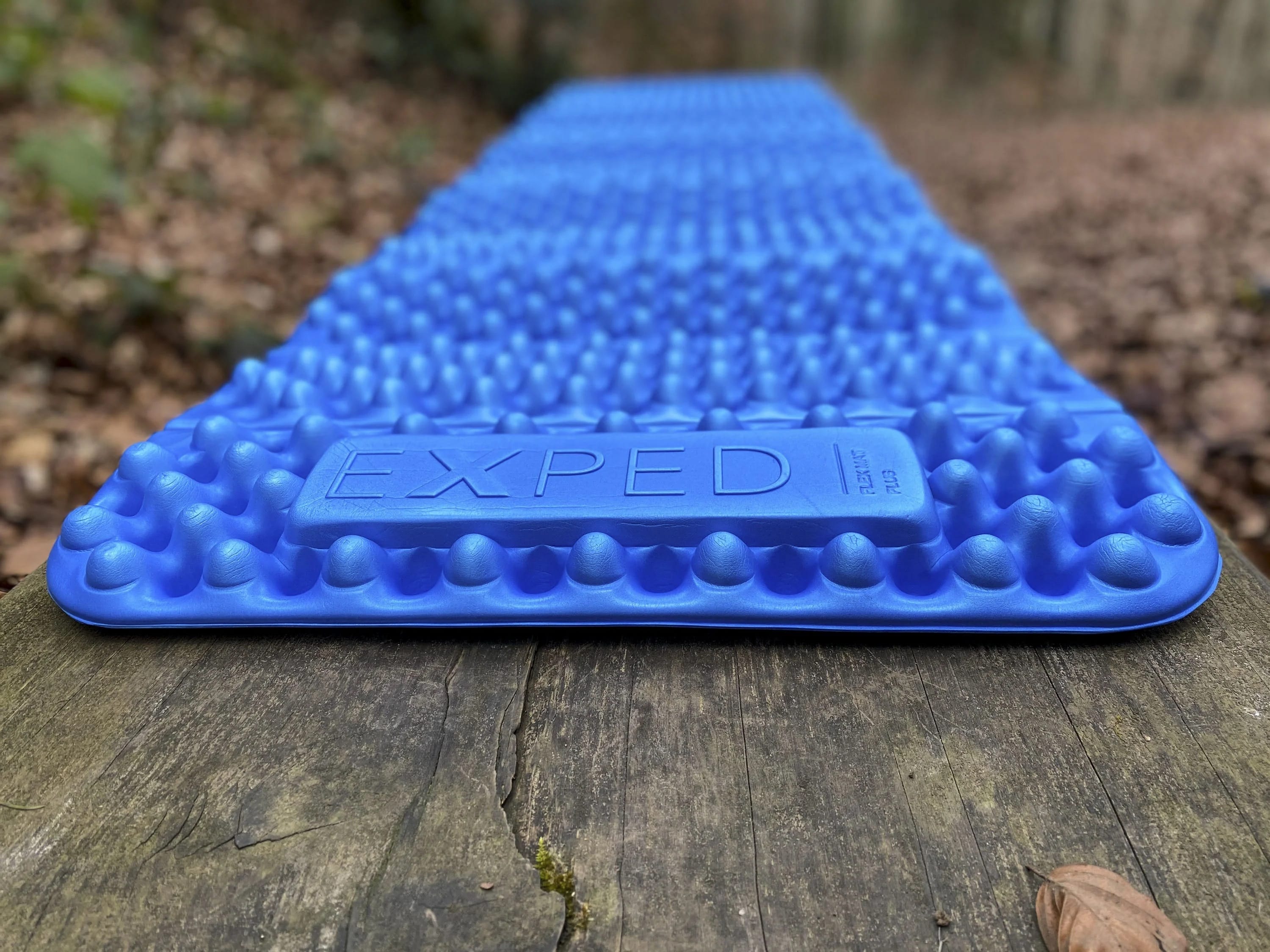 Mata składana Exped Flex Mat Plus M 183 x 52 cm - Blue
