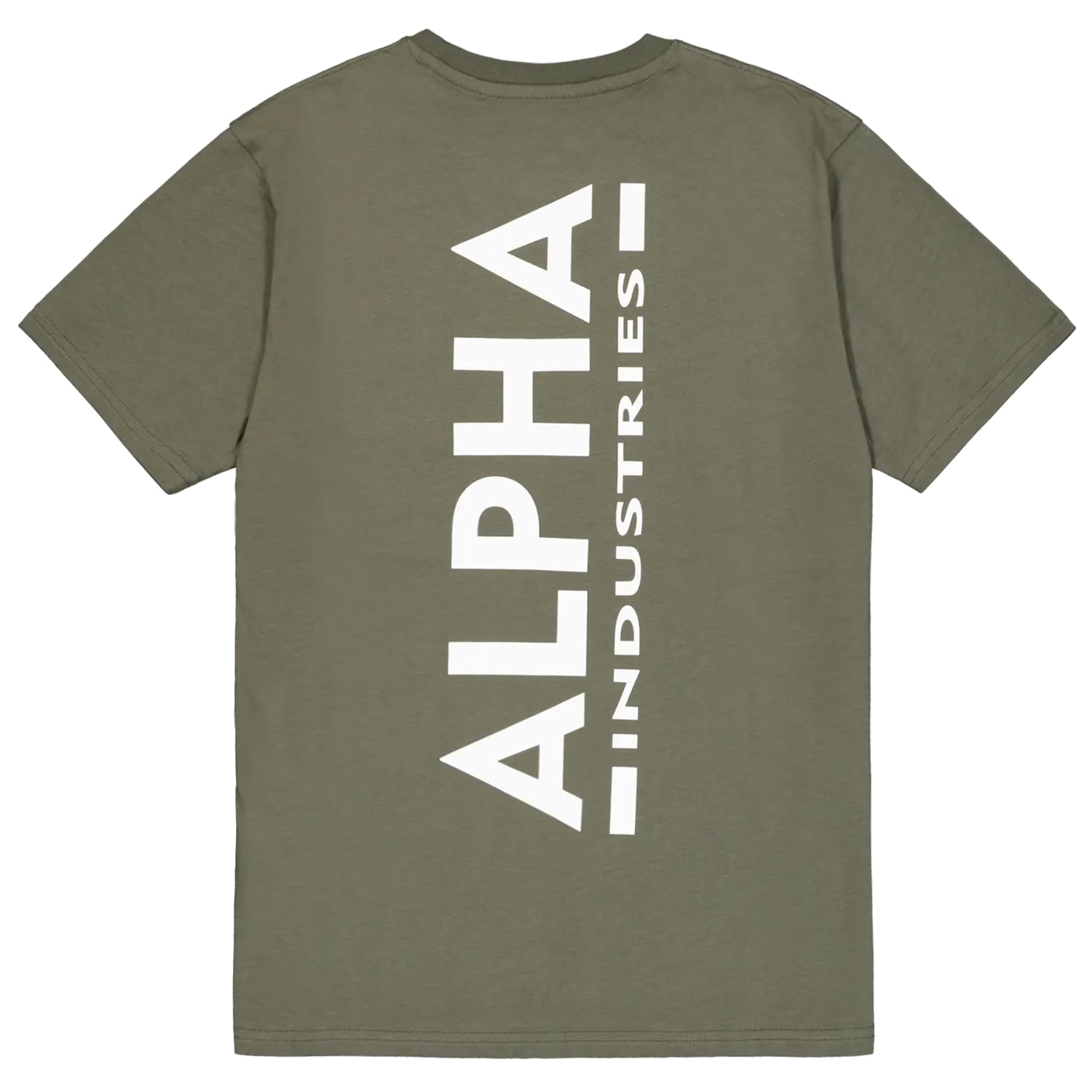 Koszulka T-shirt Alpha Industries Backprint - Dark Olive