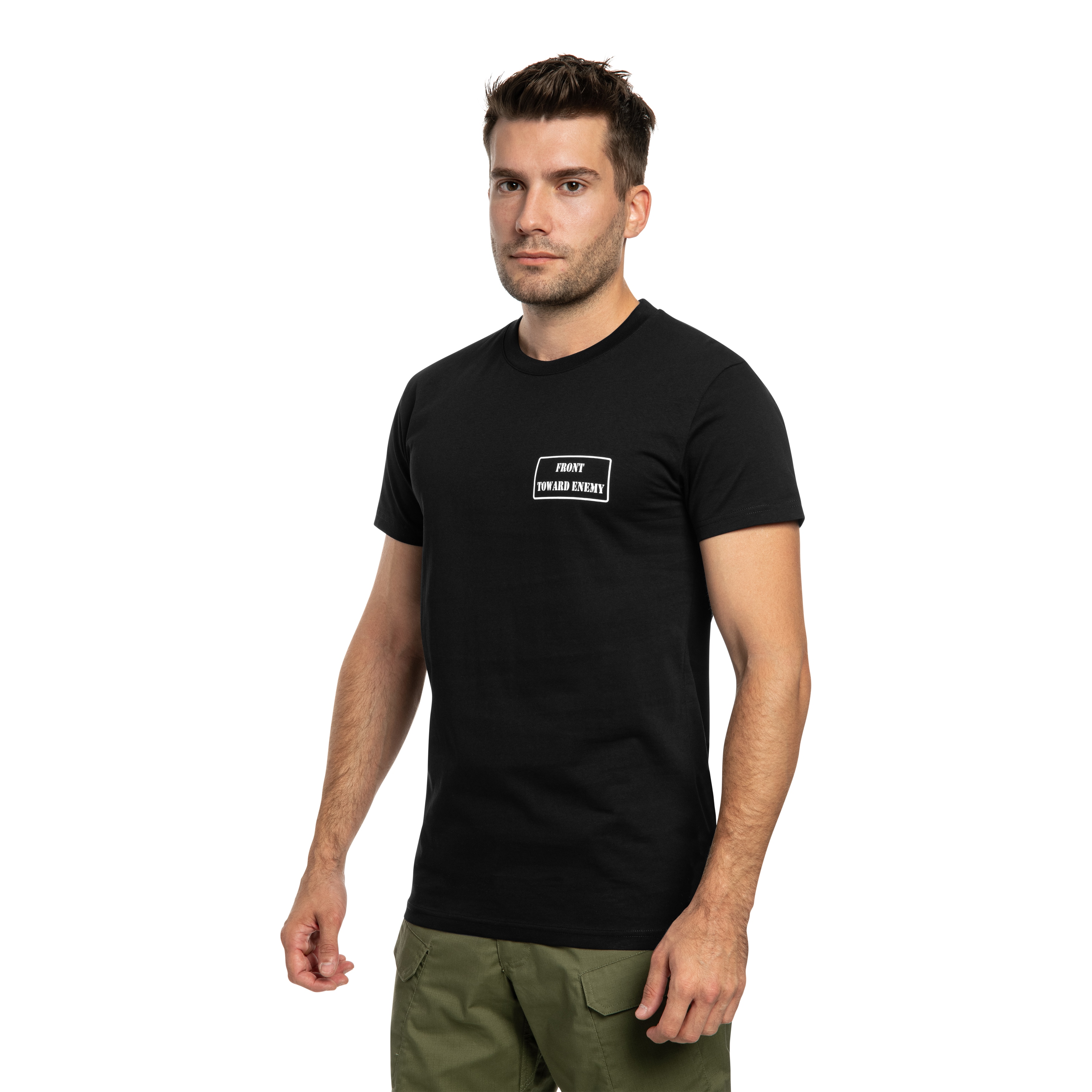 Koszulka T-shirt Helikon-Tex Toward Enemy - Czarna