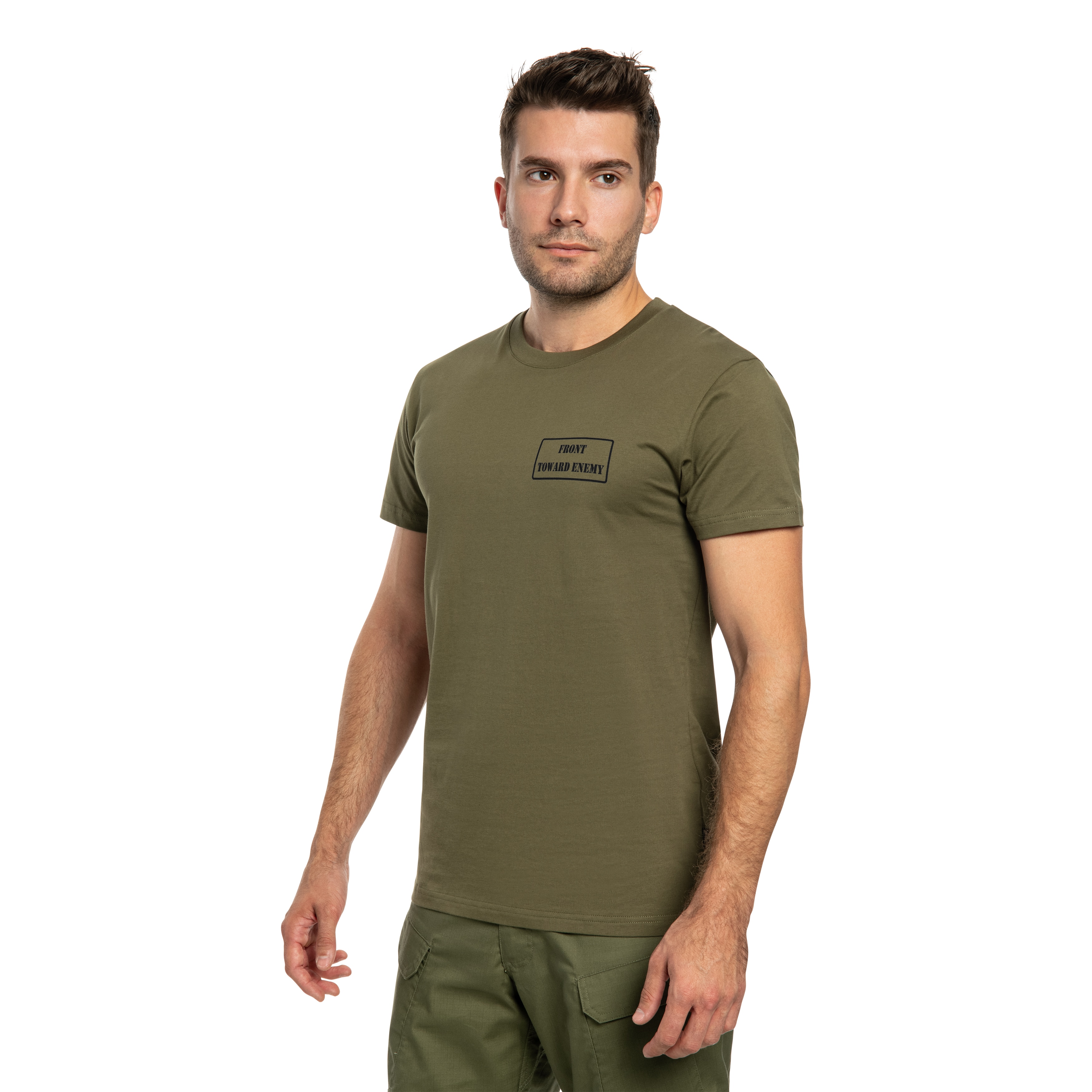 Koszulka T-shirt Helikon-Tex Toward Enemy - Olive Green