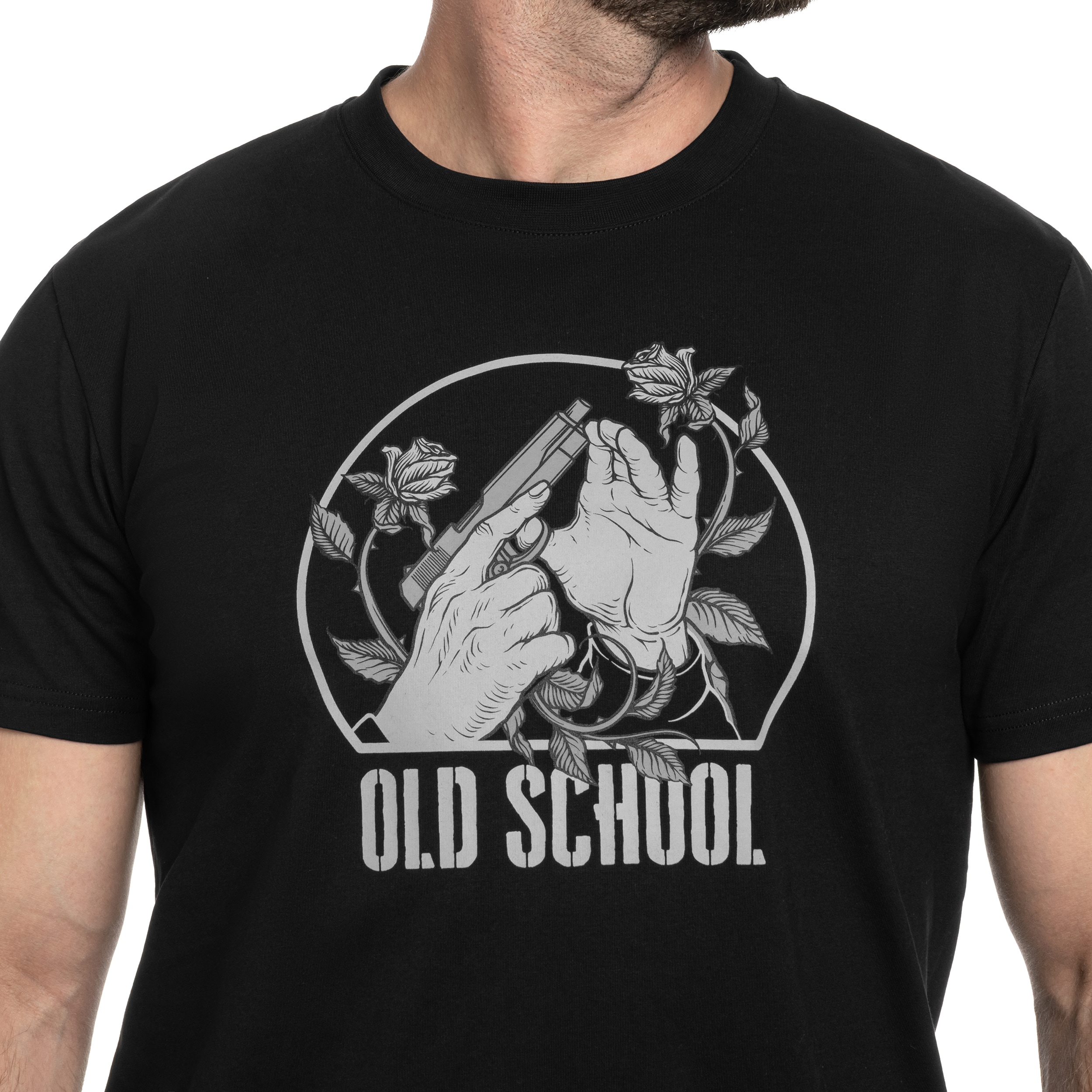 Футболка T-Shirt Helikon Old School - Black