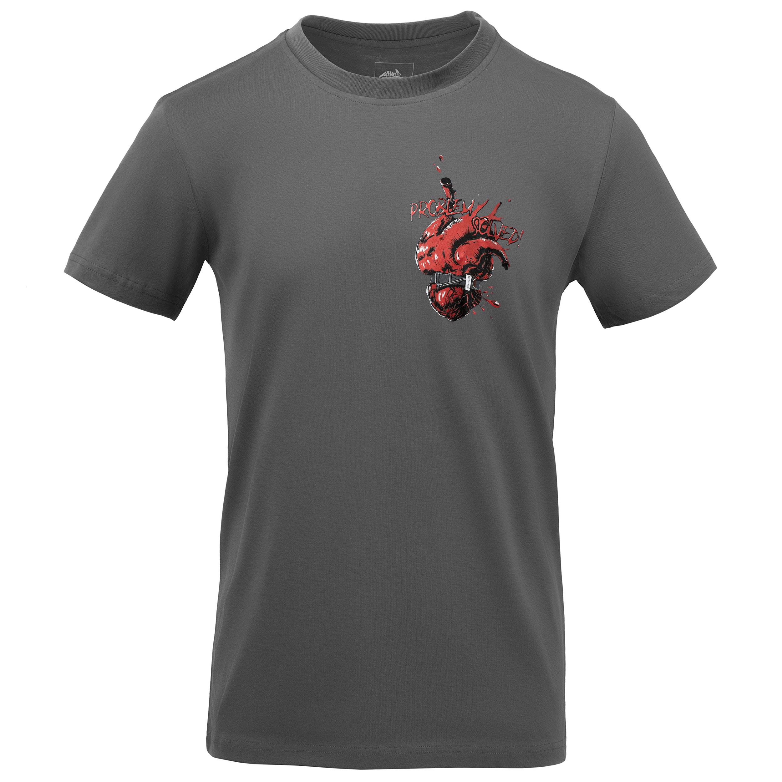 Koszulka T-Shirt Helikon Problem Solved - Shadow Grey