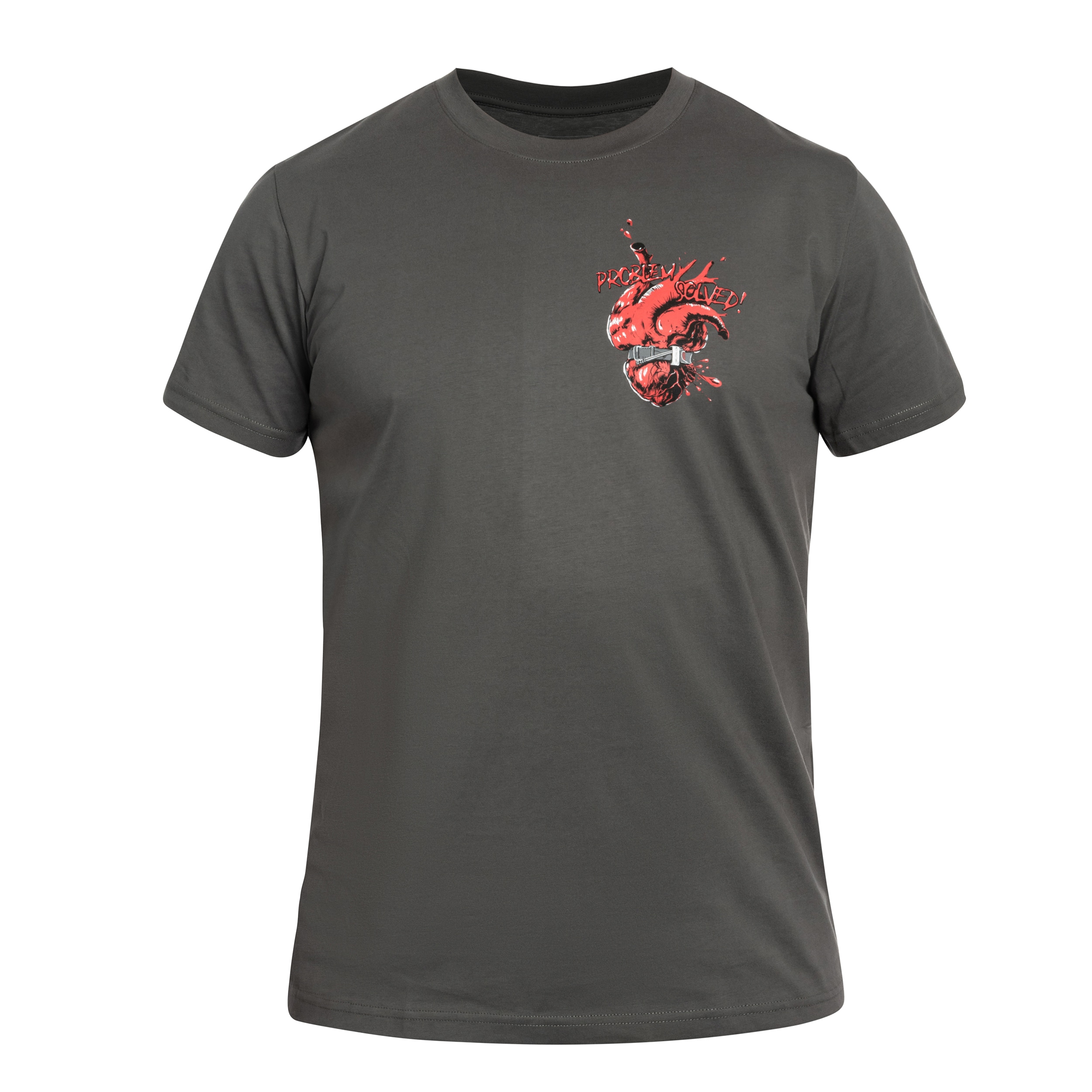Koszulka T-Shirt Helikon Problem Solved - Shadow Grey