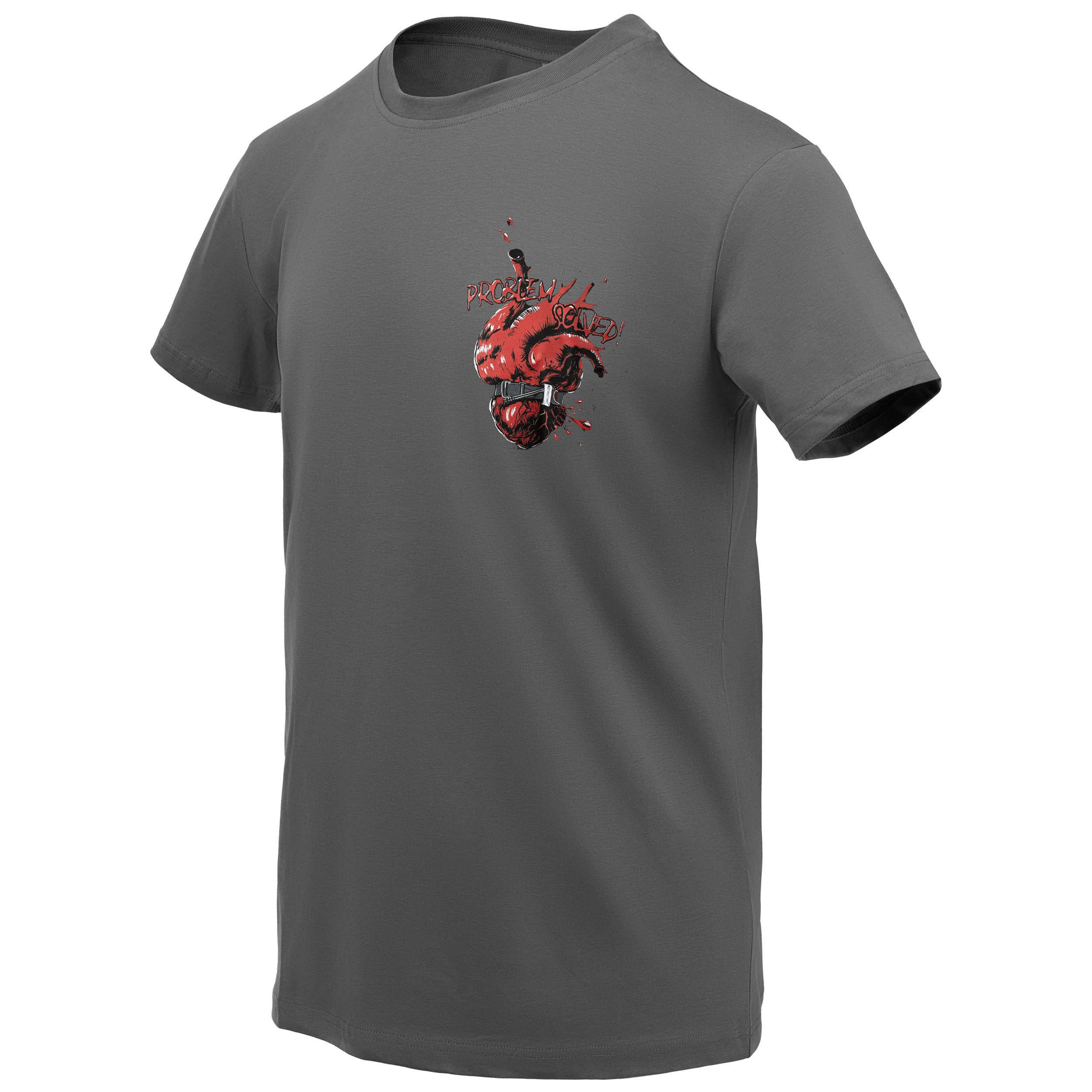Koszulka T-Shirt Helikon Problem Solved - Shadow Grey