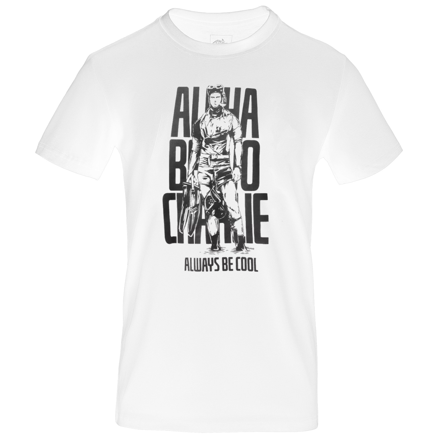 Koszulka T-Shirt Helikon ABC Alfa Bravo Charlie - White