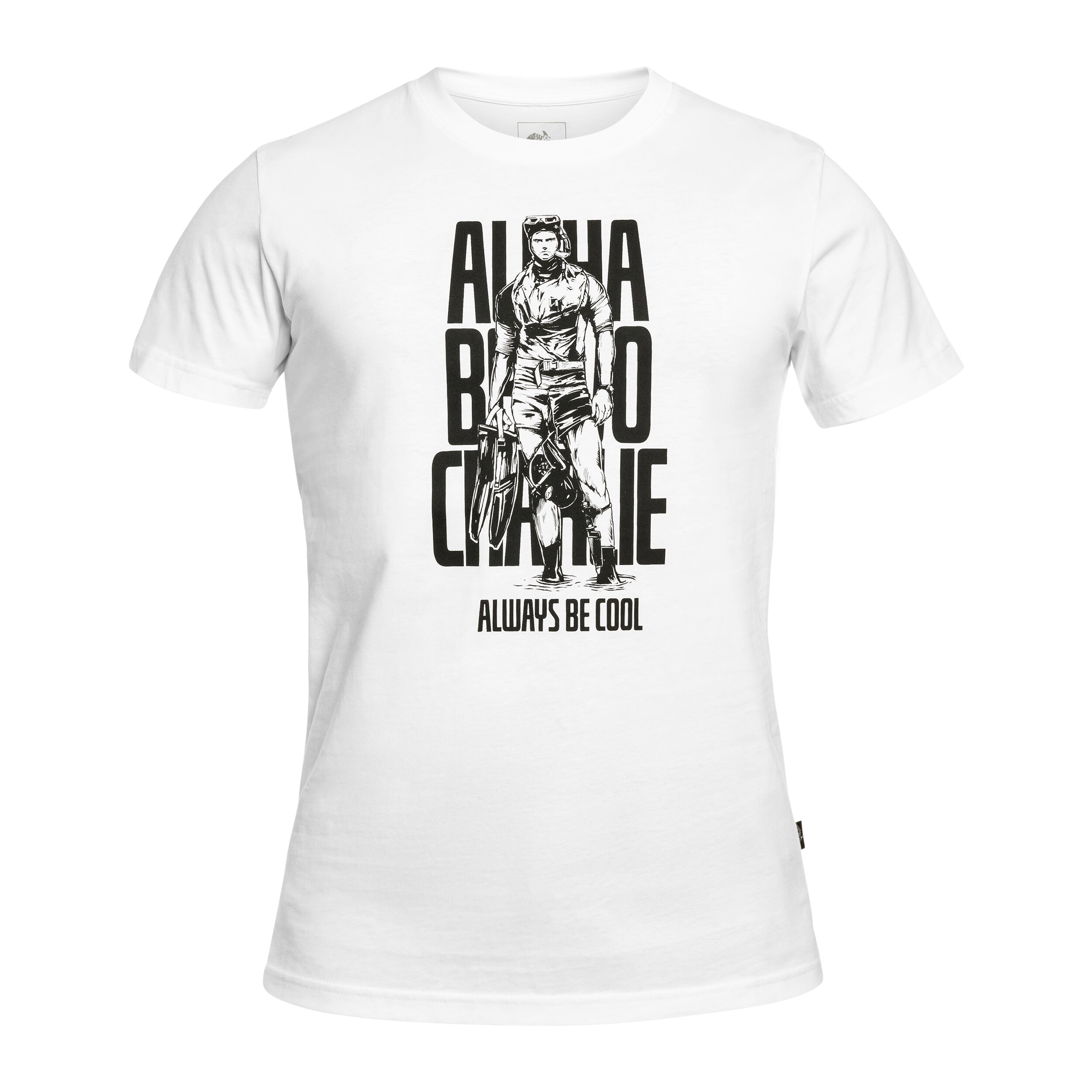 Koszulka T-Shirt Helikon ABC Alfa Bravo Charlie - White