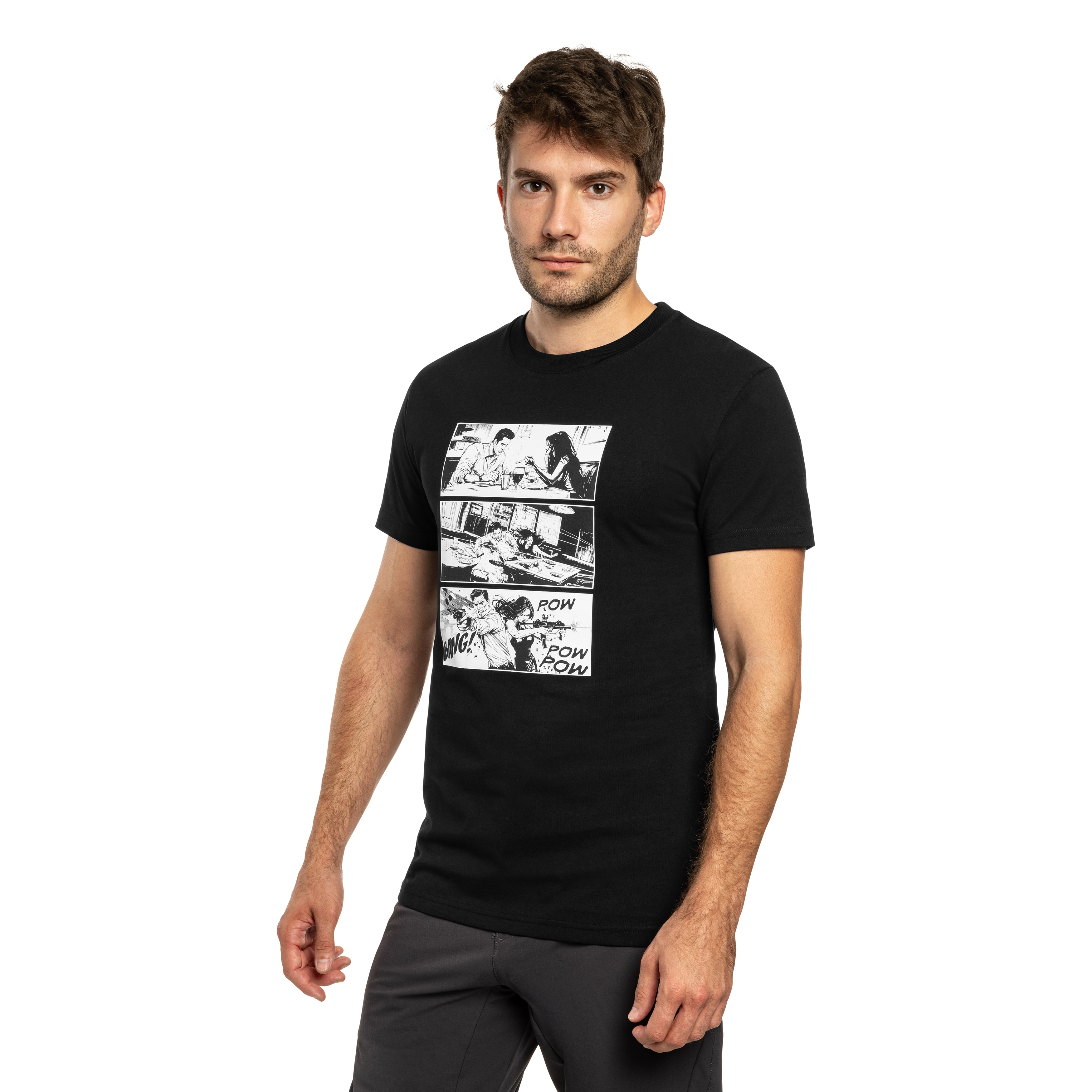 Koszulka T-Shirt Helikon-Tex Combat Date - Black