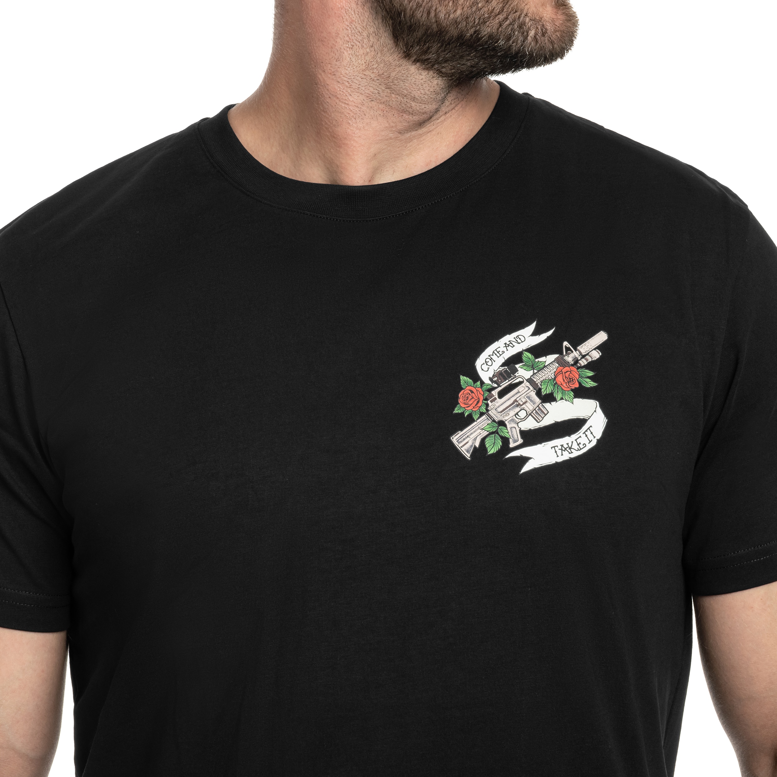 Koszulka T-Shirt Helikon-Tex Come And Take It - Black