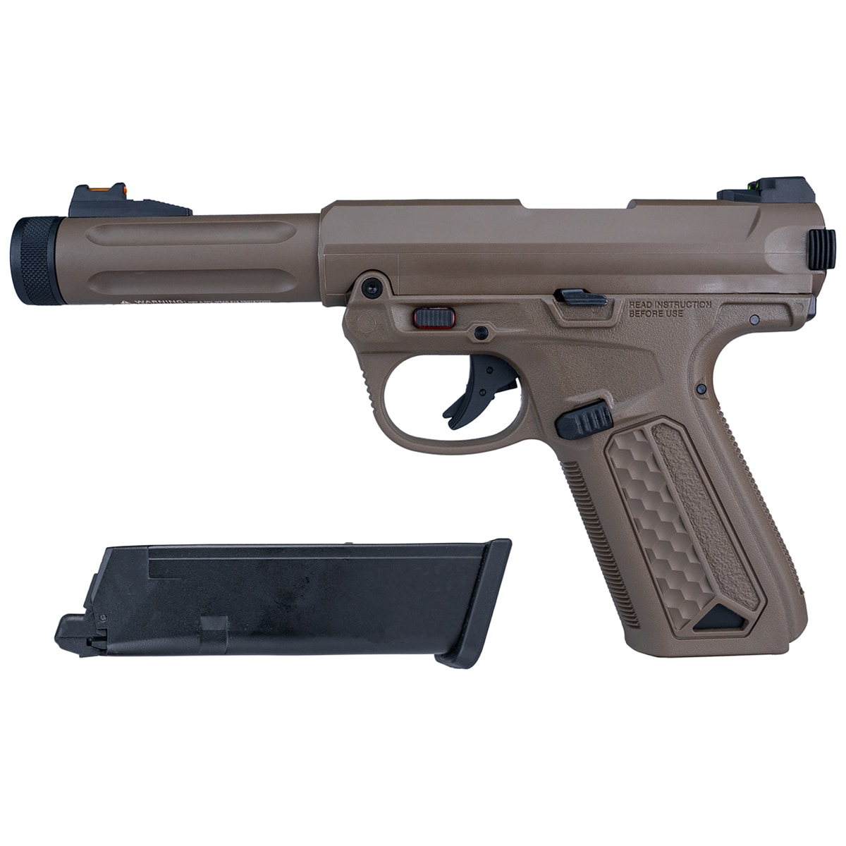 Пістолет GBB ASG Action Army AAP-01 Green Gas - FDE