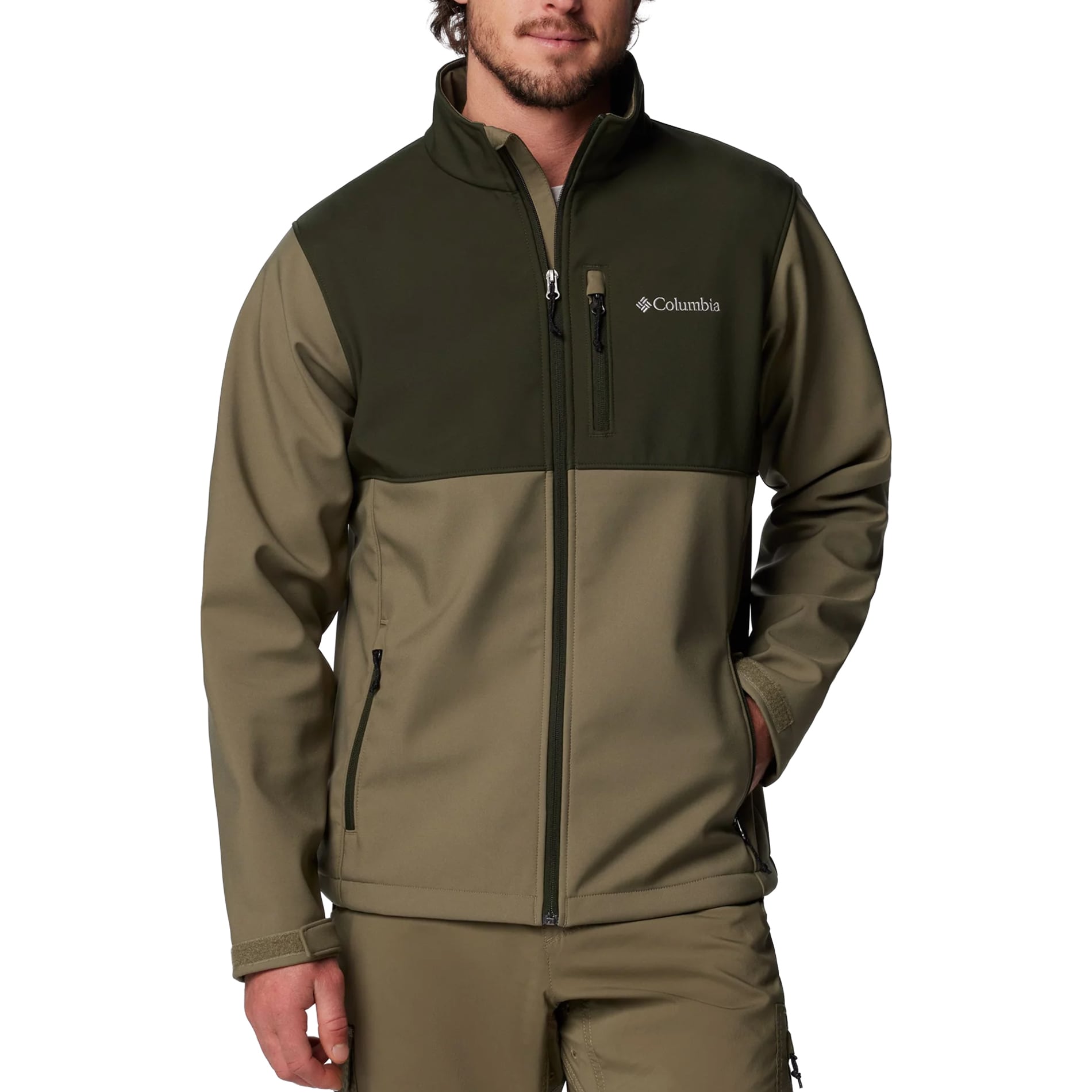 Kurtka Columbia Ascender Softshell - Stone Green