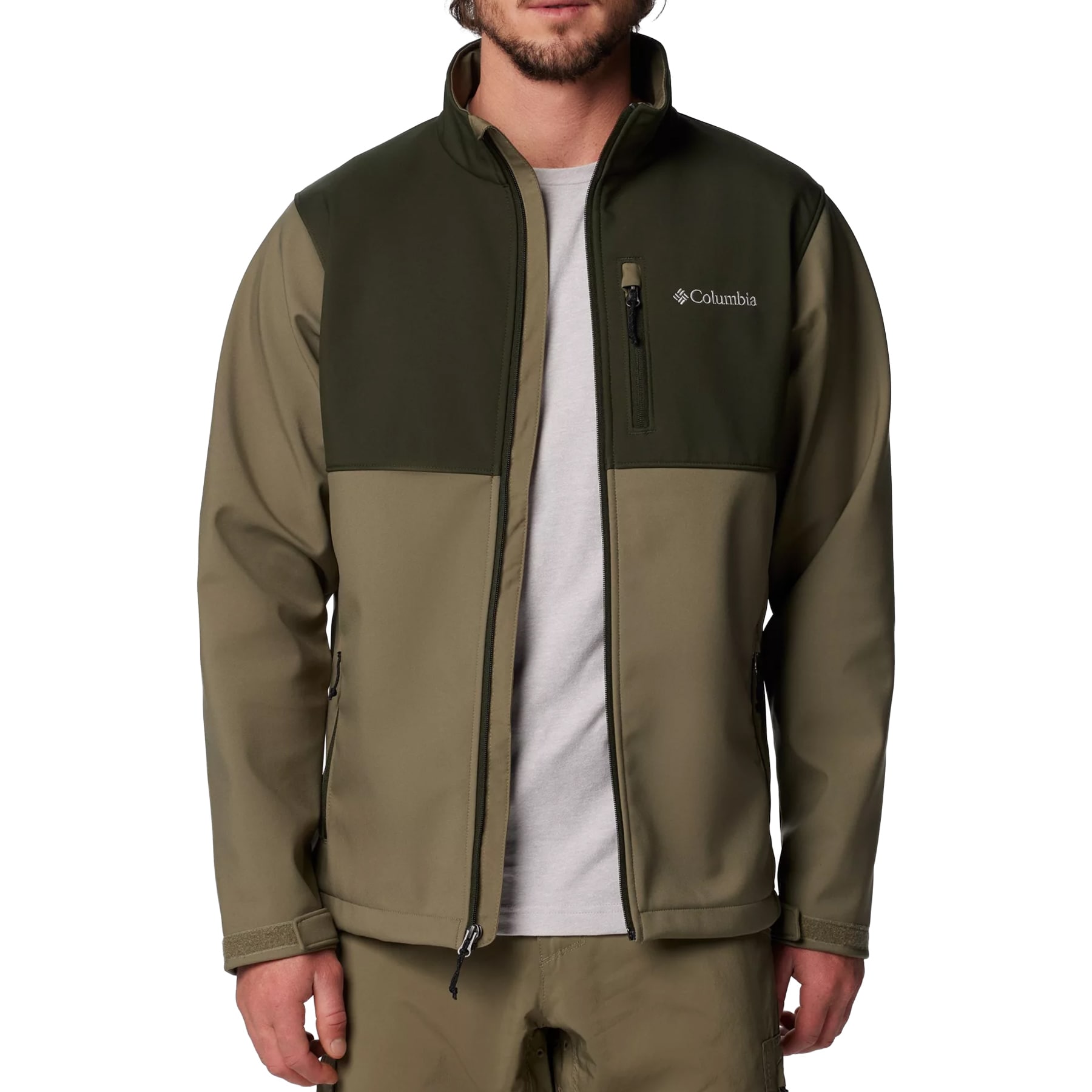 Kurtka Columbia Ascender Softshell - Stone Green