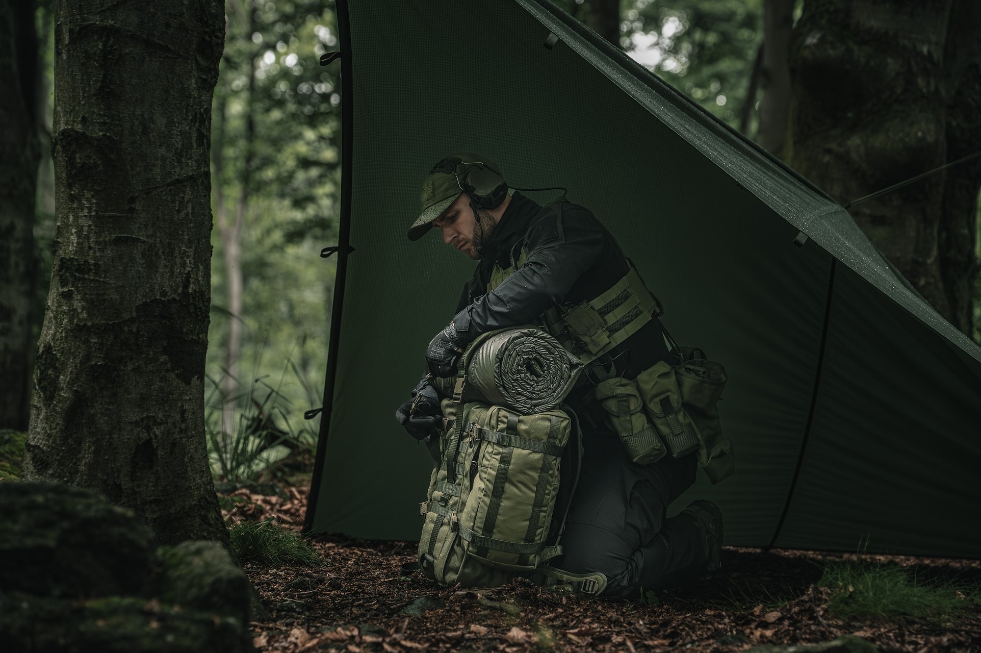 Savotta Jaakari M Backpack 30 l - Green