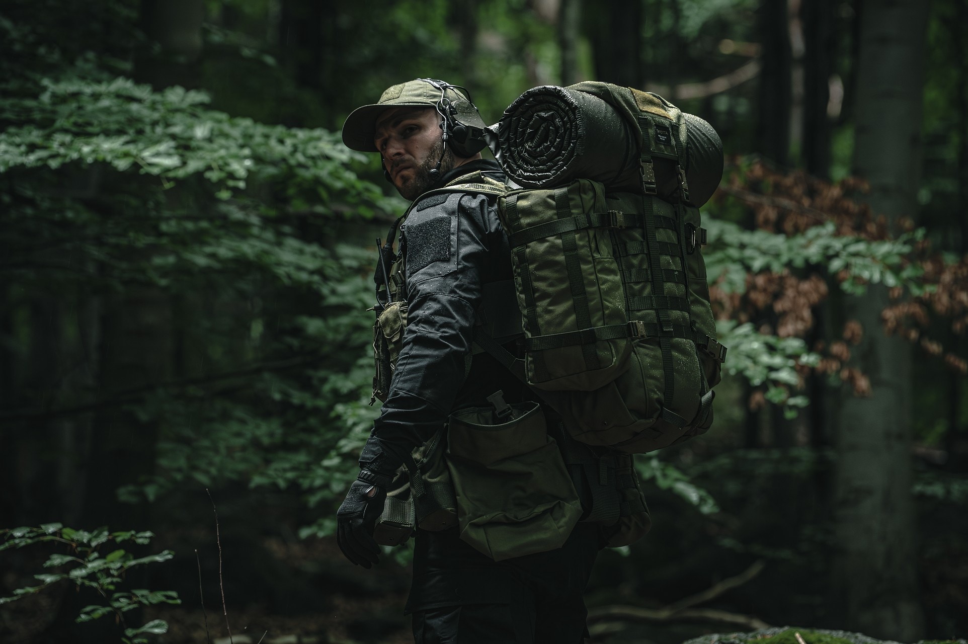 Savotta Jaakari M Backpack 30 l - Green
