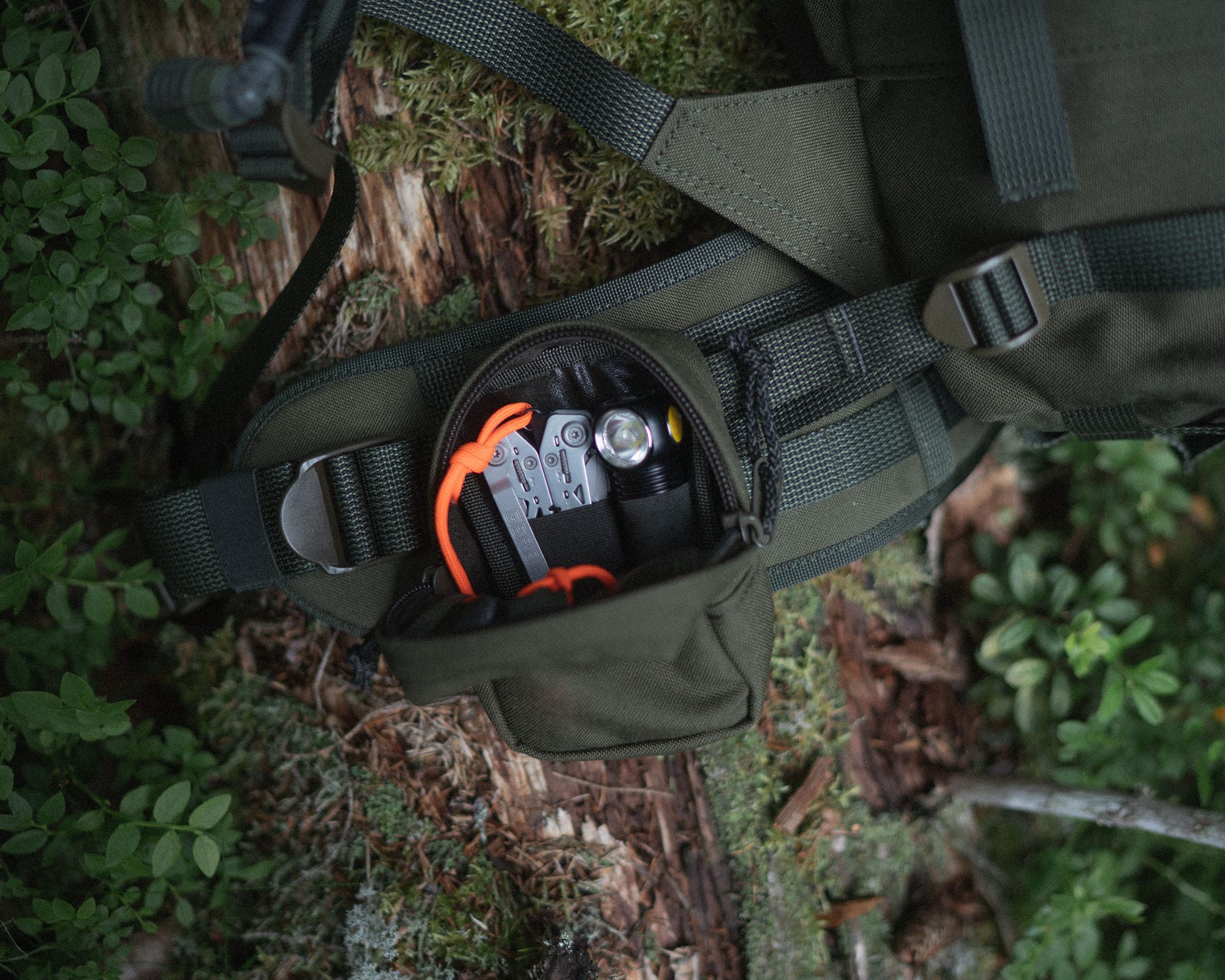 Kieszeń Savotta Zipped GP Pouch 2x2 - Green