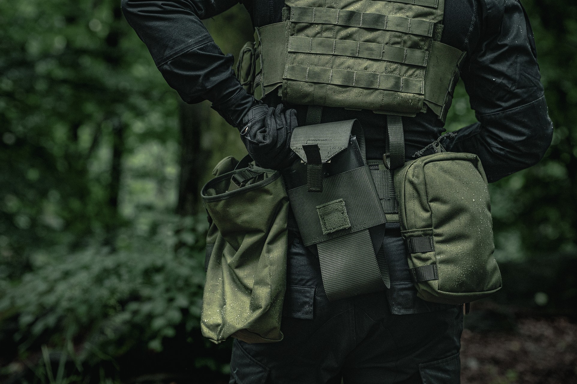 Kieszeń Savotta Zipped GP Pouch 3x4 - Green