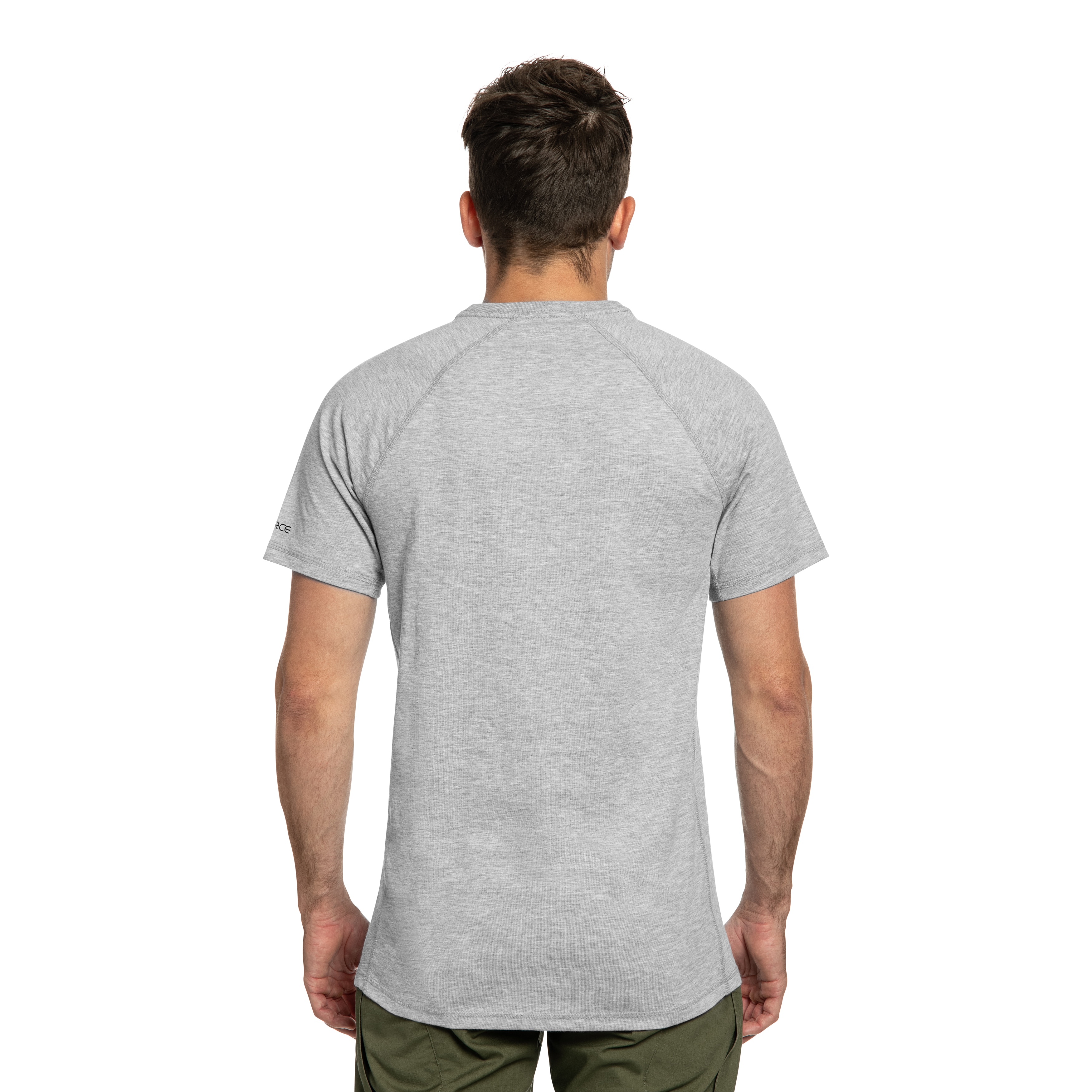 Koszulka Carhartt Force Midweight S/S Pocket - Heather Grey