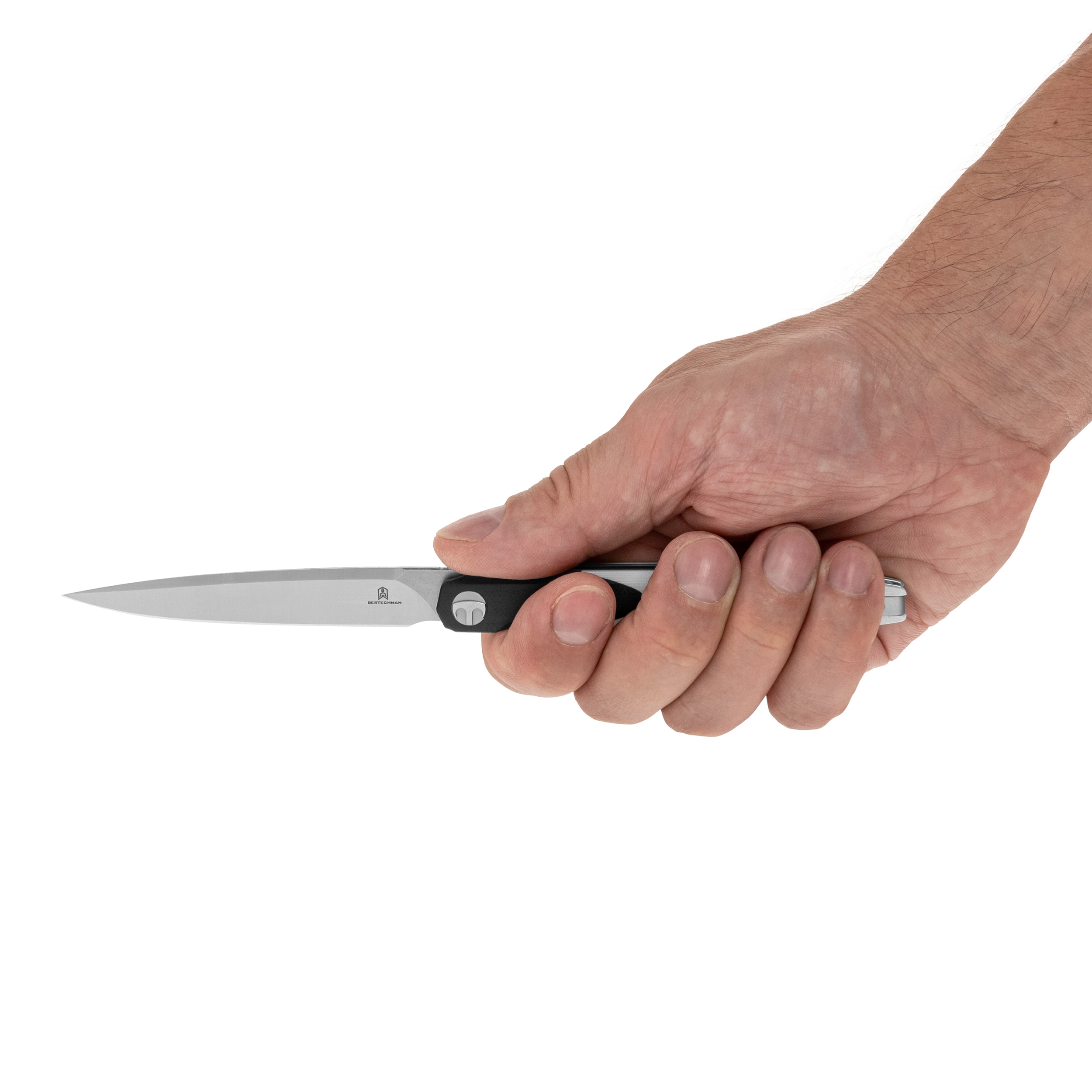 Складаний ніж  Bestechman Lanza G10 - White/Black