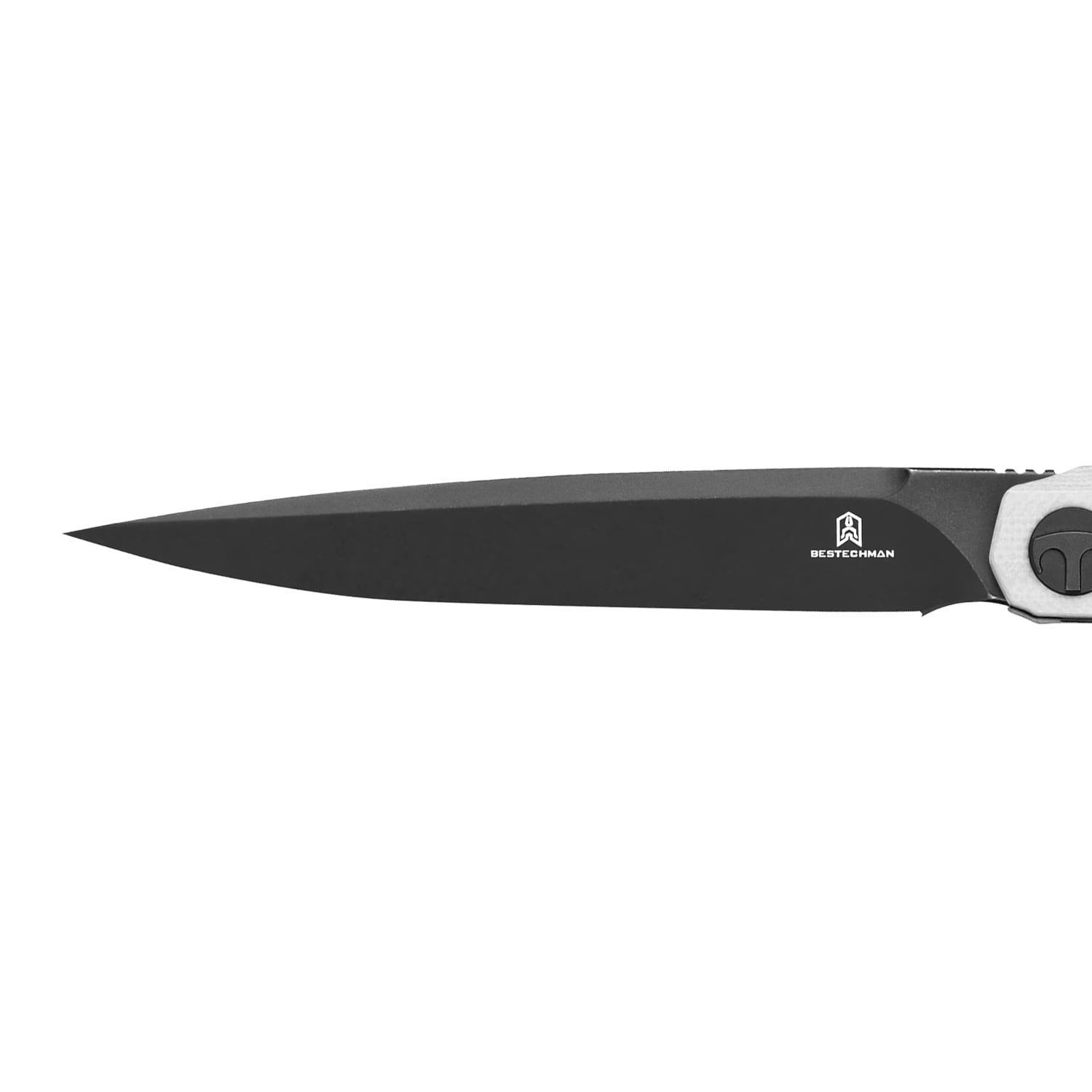Nóż składany Bestechman Lanza G10 - Light Blue/White