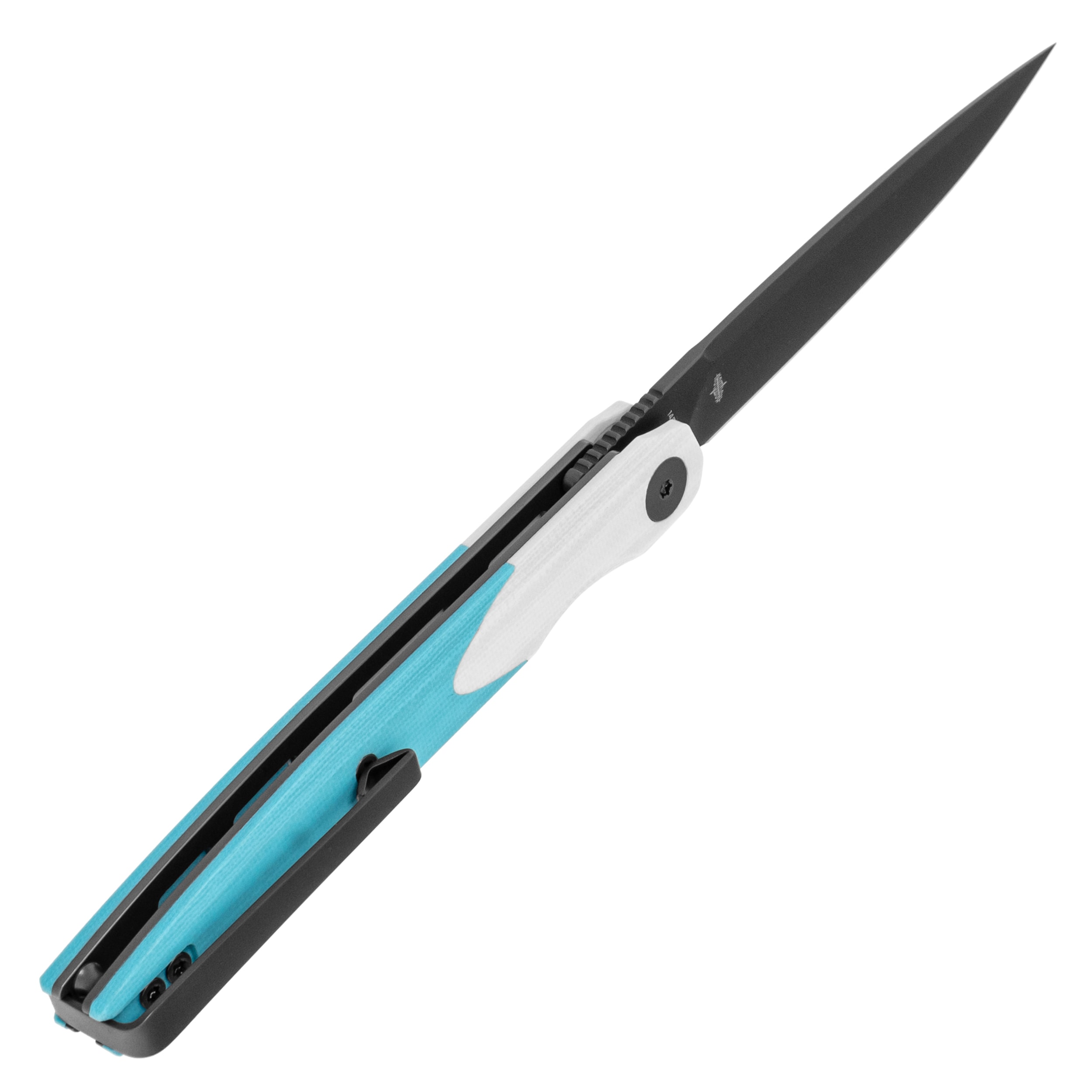 Складаний ніж Bestechman  Lanza G10 - Light Blue/White