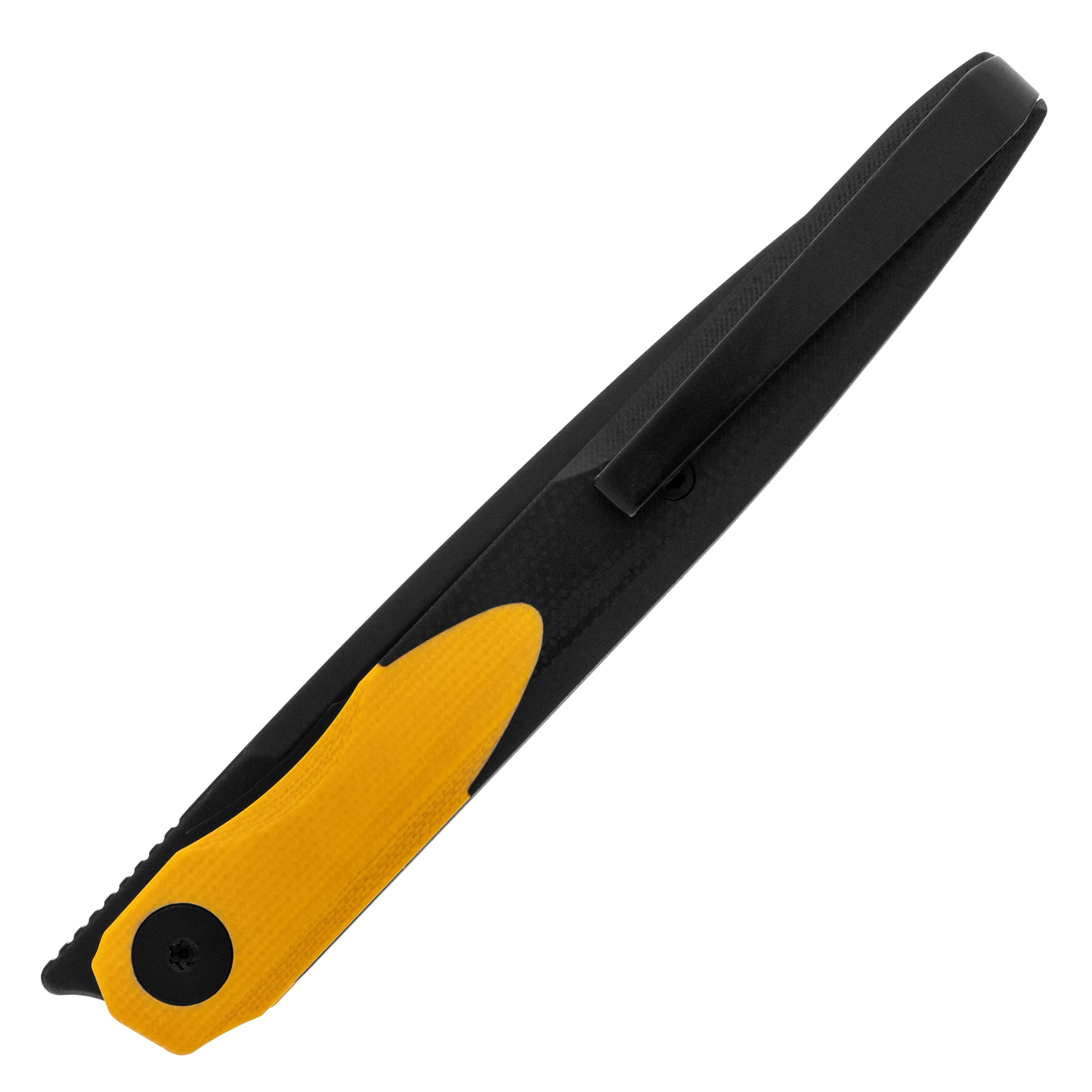 Складаний ніж Bestechman Lanza G10 - Black/Yellow