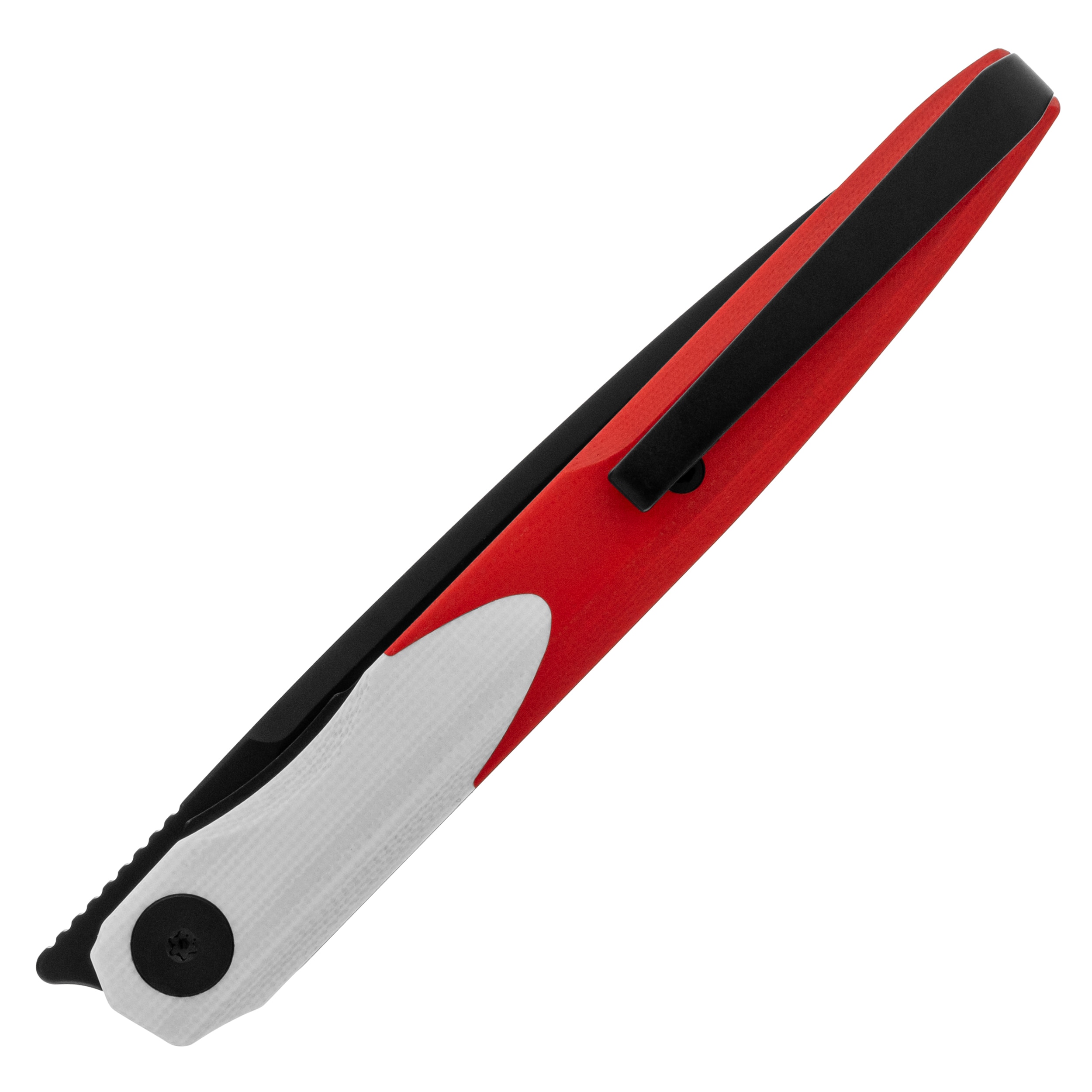 Nóż składany Bestechman Lanza G10 - Red/White