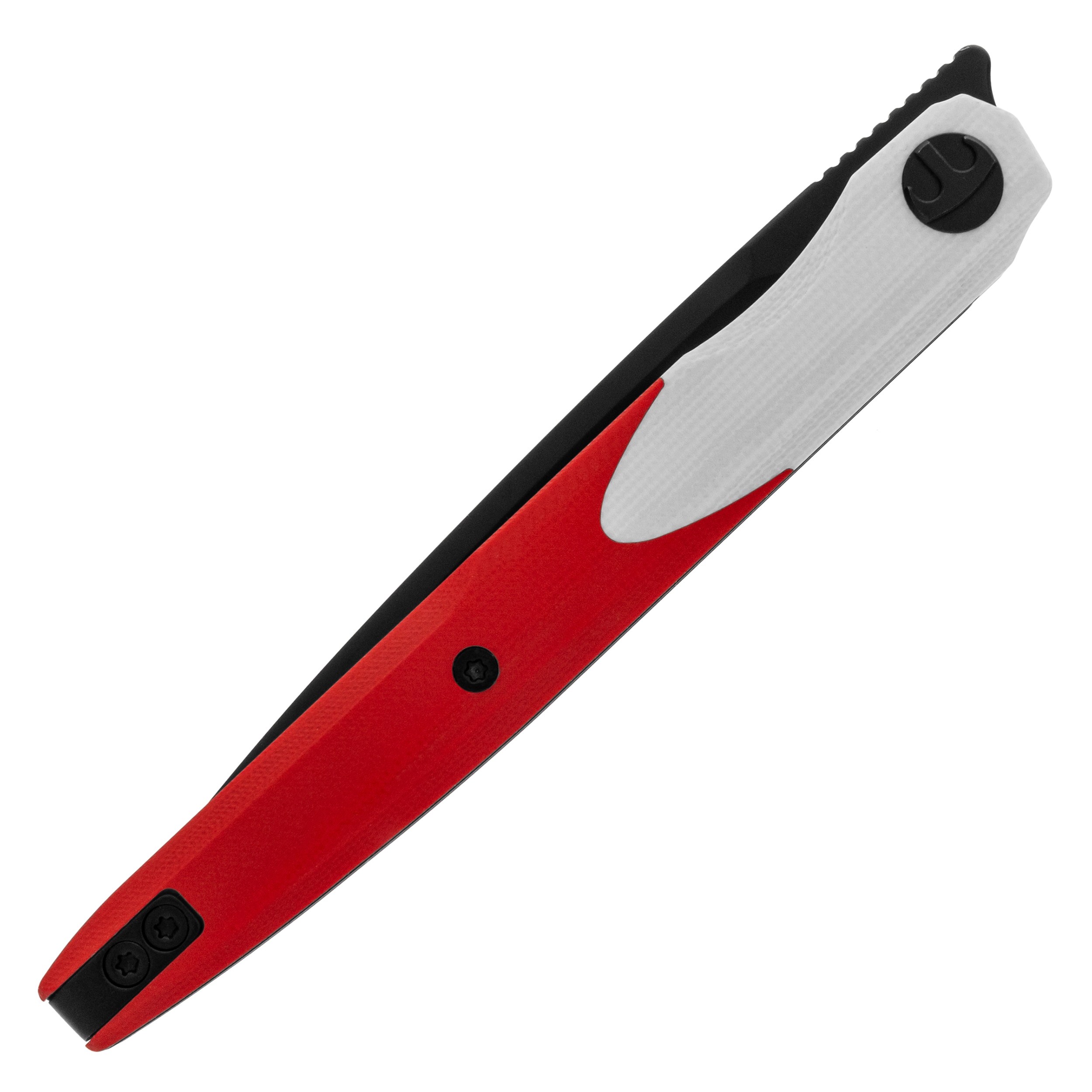 Nóż składany Bestechman Lanza G10 - Red/White