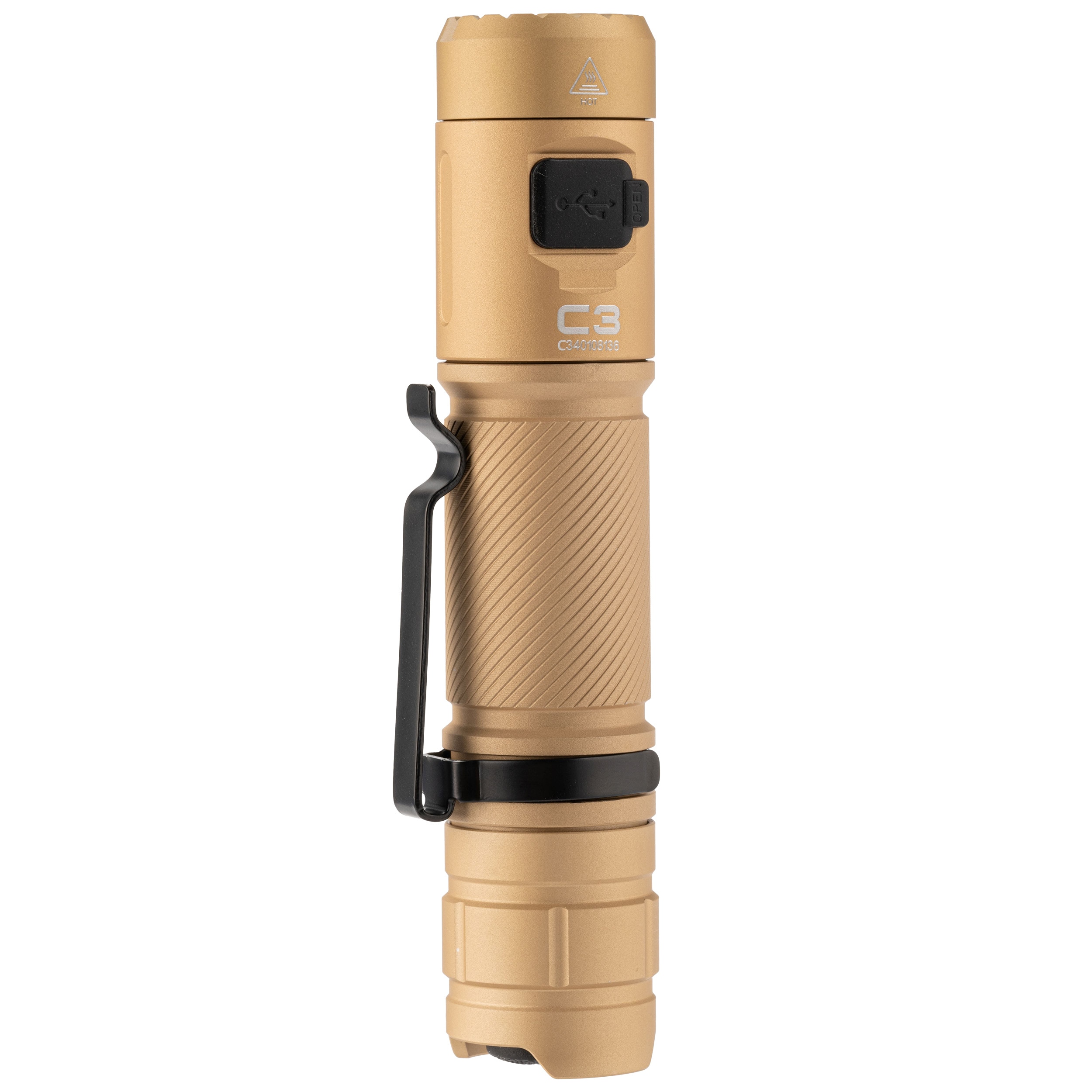 Latarka Wuben C3 Khaki - 1200 lumenów