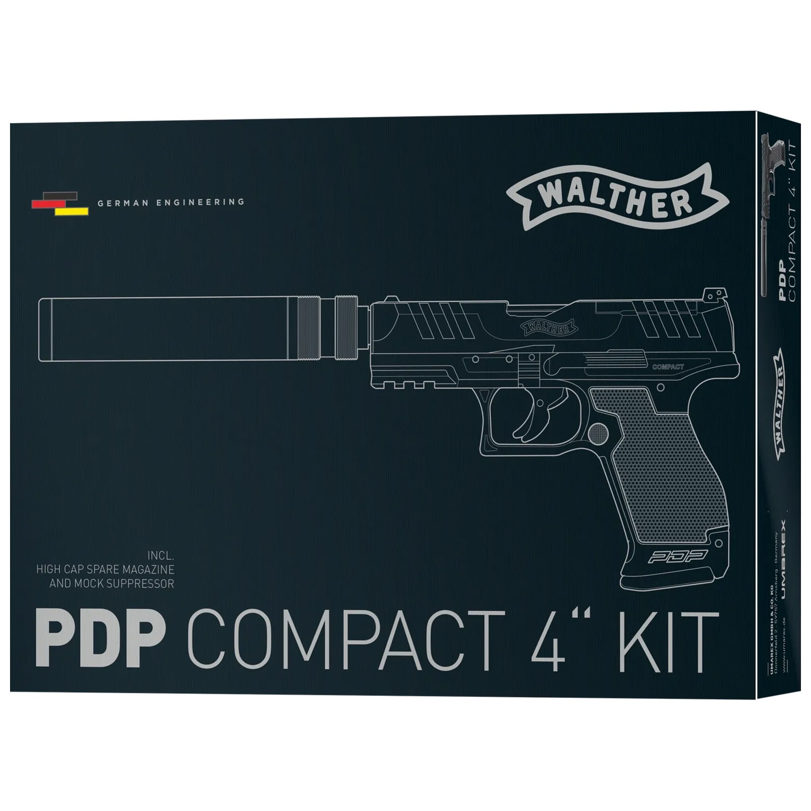 ПІстолет ASG Umarex Walther PDP Compact 4