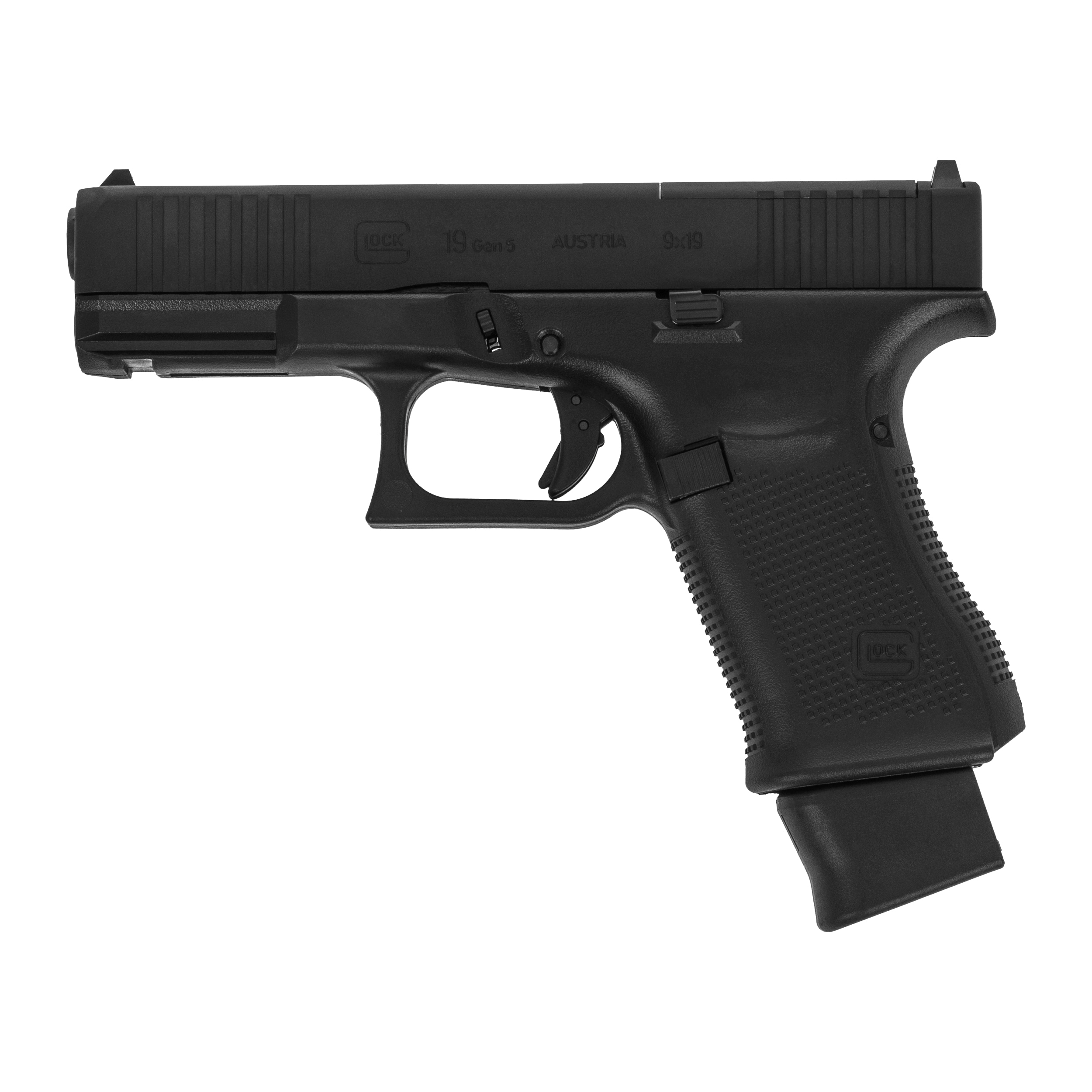 Пневматичний пістолет Umarex Glock 19 gen.5 MOS GBB 4,5 мм - Black