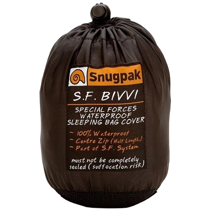 Pokrowiec na śpiwór Snugpak Special Forces Centre Zip Bivvi - Olive