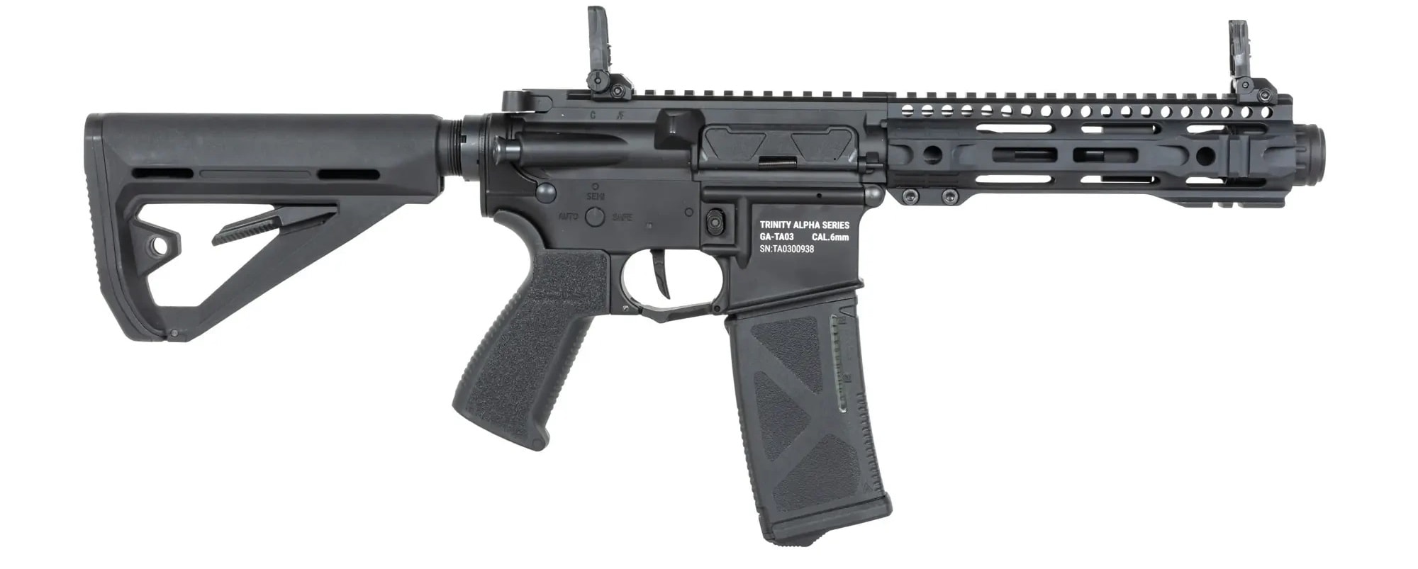 Karabinek szturmowy AEG Gate x Arcturus Trinity Armament Alpha SBR 8