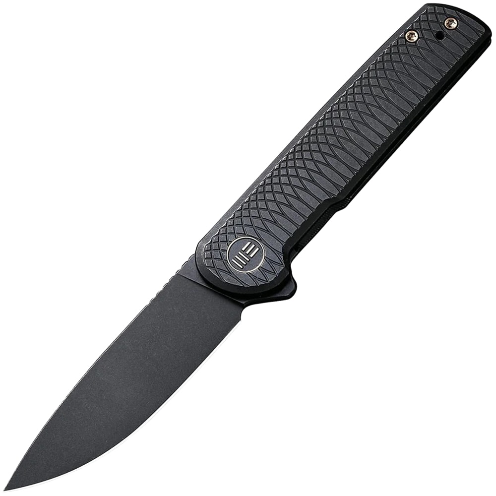 Nóż składany We Knife Charith Ripple Titanium - Black