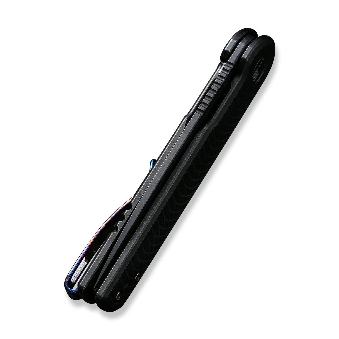 Nóż składany We Knife Charith Ripple Titanium - Black
