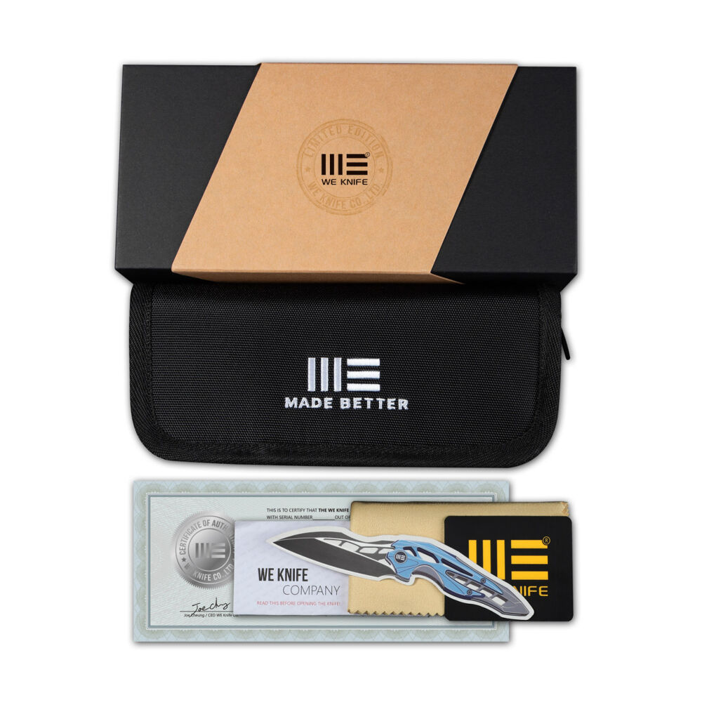 Nóż składany WE Knife Navo CPM-20CV Micarta - Black
