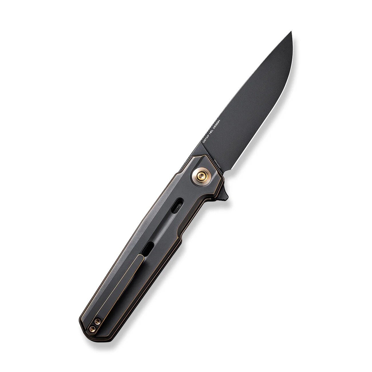 Складаний ніж We Knife Navo - Bronze/Black