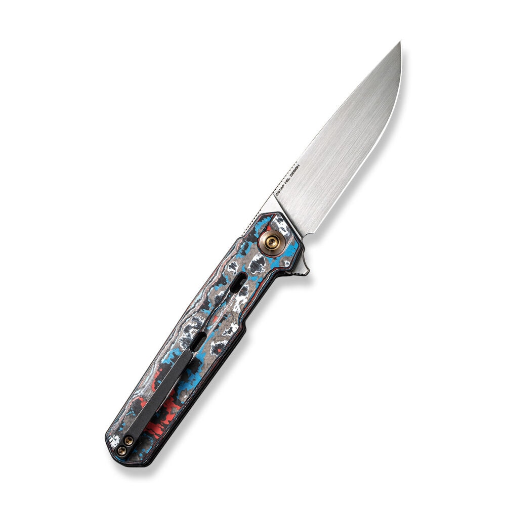Nóż składany WE Knife Navo CPM-20CV Nebula Fat Carbon