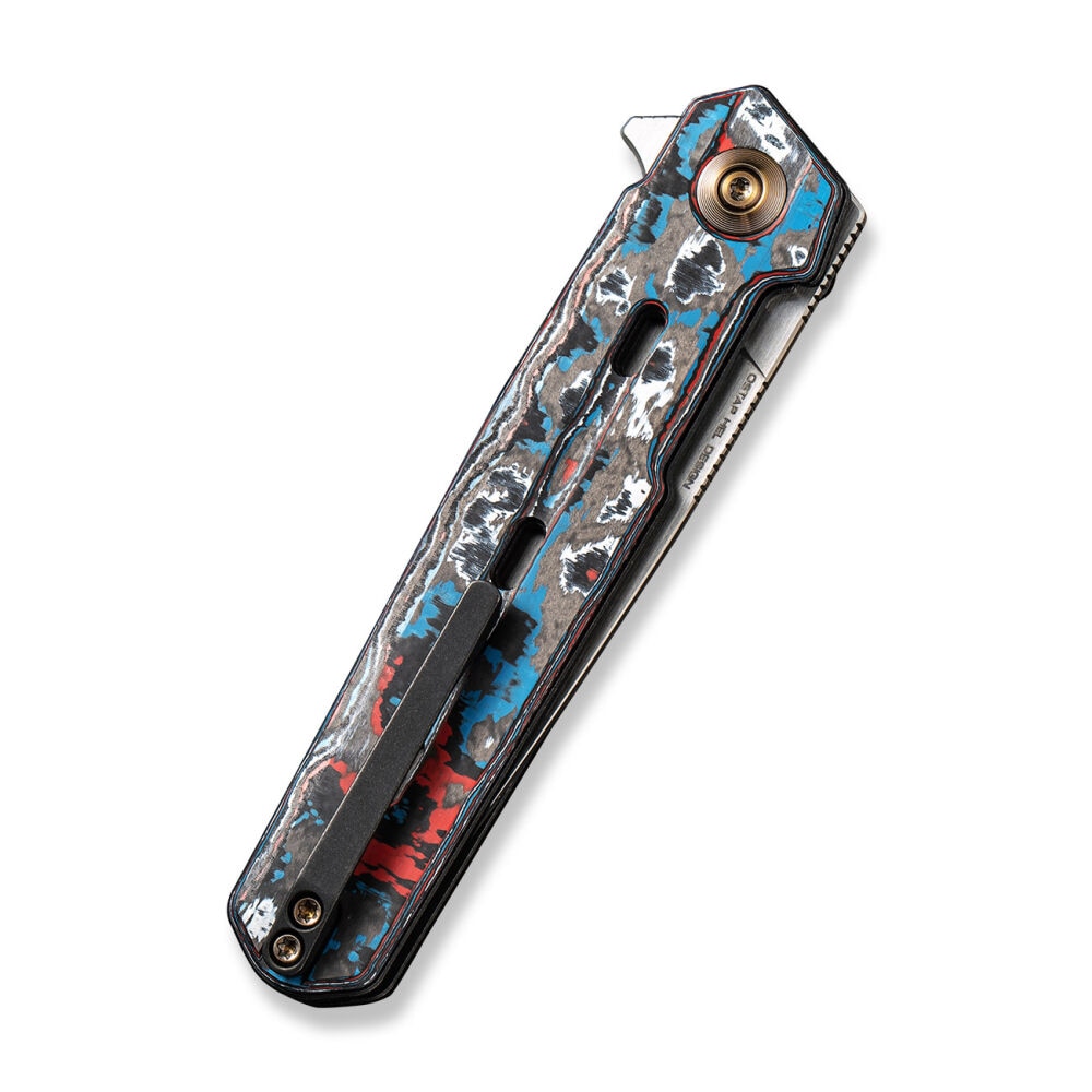 Nóż składany WE Knife Navo CPM-20CV Nebula Fat Carbon