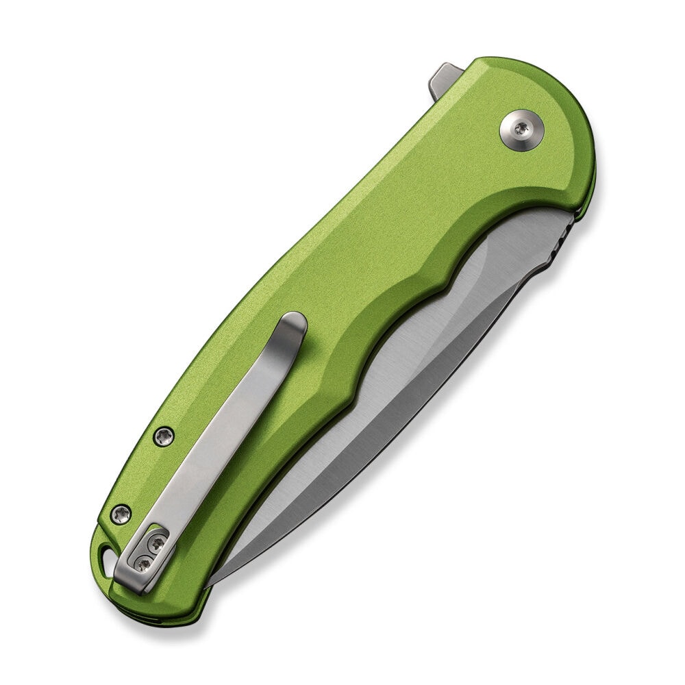 Nóż składany Civivi Praxis Aluminium - Lime Green