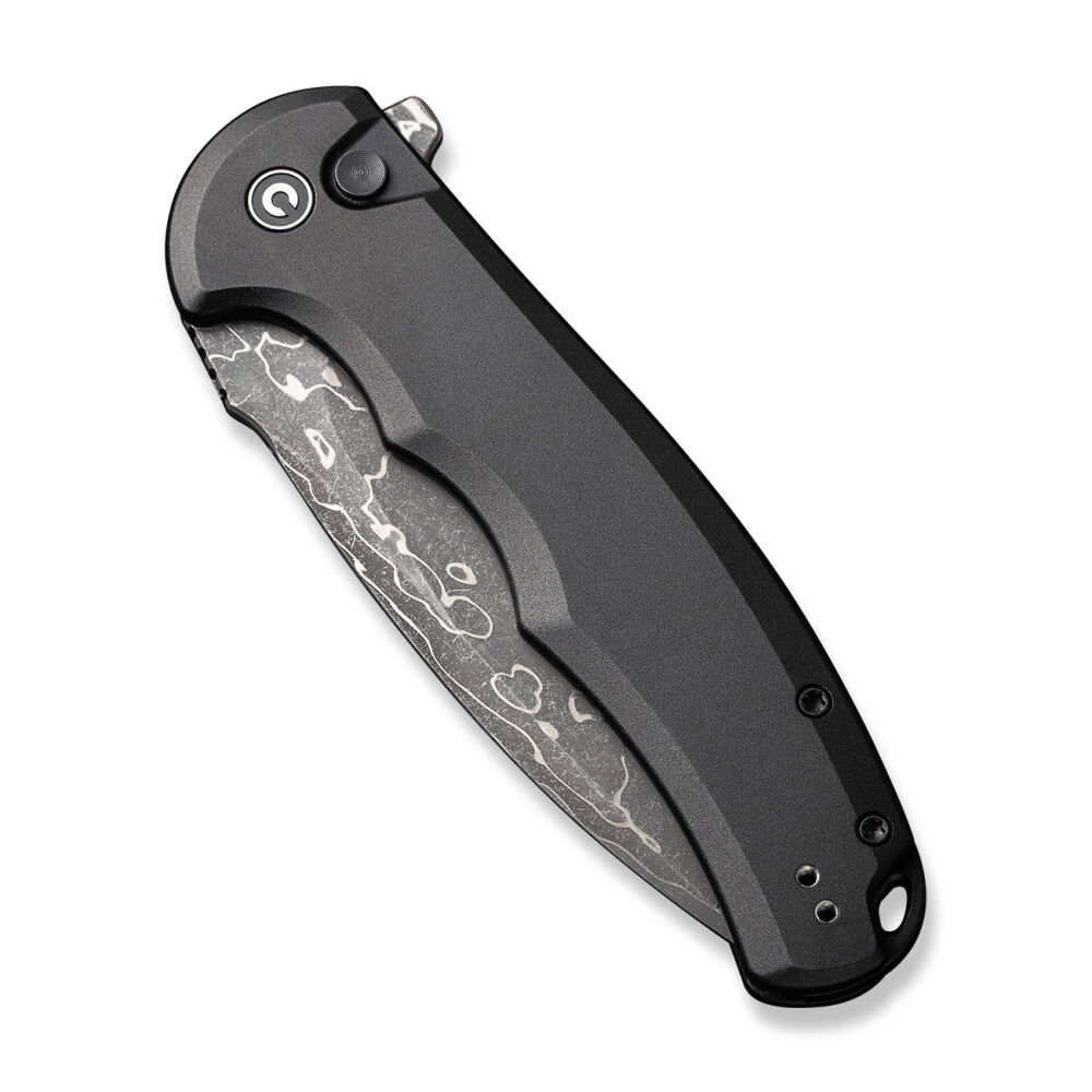 Nóż składany Civivi Praxis Aluminium - Black Damascus
