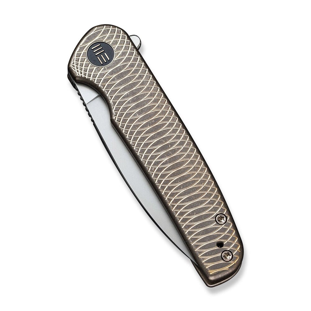 Nóż składany WE Knife Shakan Titanium - Golden