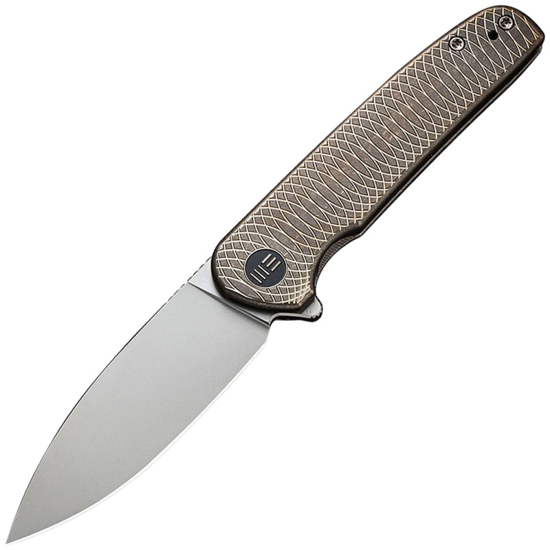 Nóż składany WE Knife Shakan Titanium - Golden