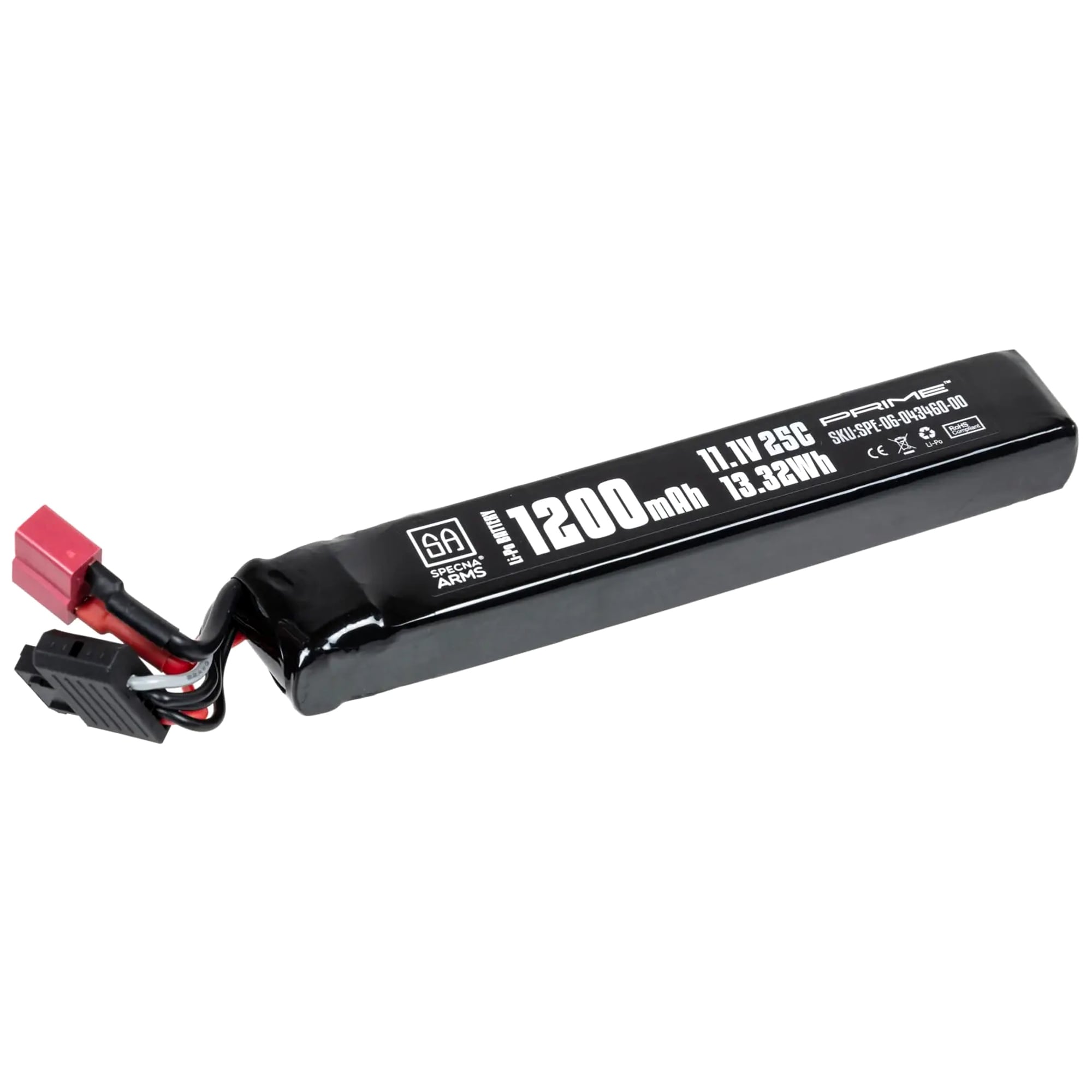 Akumulator ASG Specna Arms x Gens Ace Li-Po 11,1 V 1200 mAh 25C - Deans