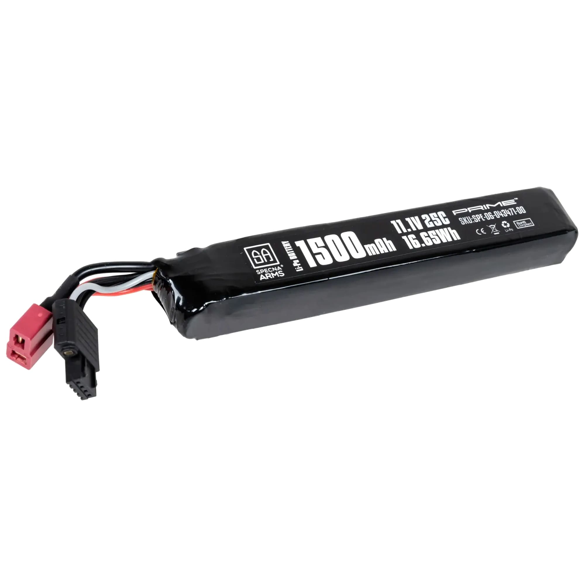 Akumulator ASG Specna Arms x Gens Ace Li-Po 11,1 V 1500 mAh G-Tech 25C 3S1P - Deans
