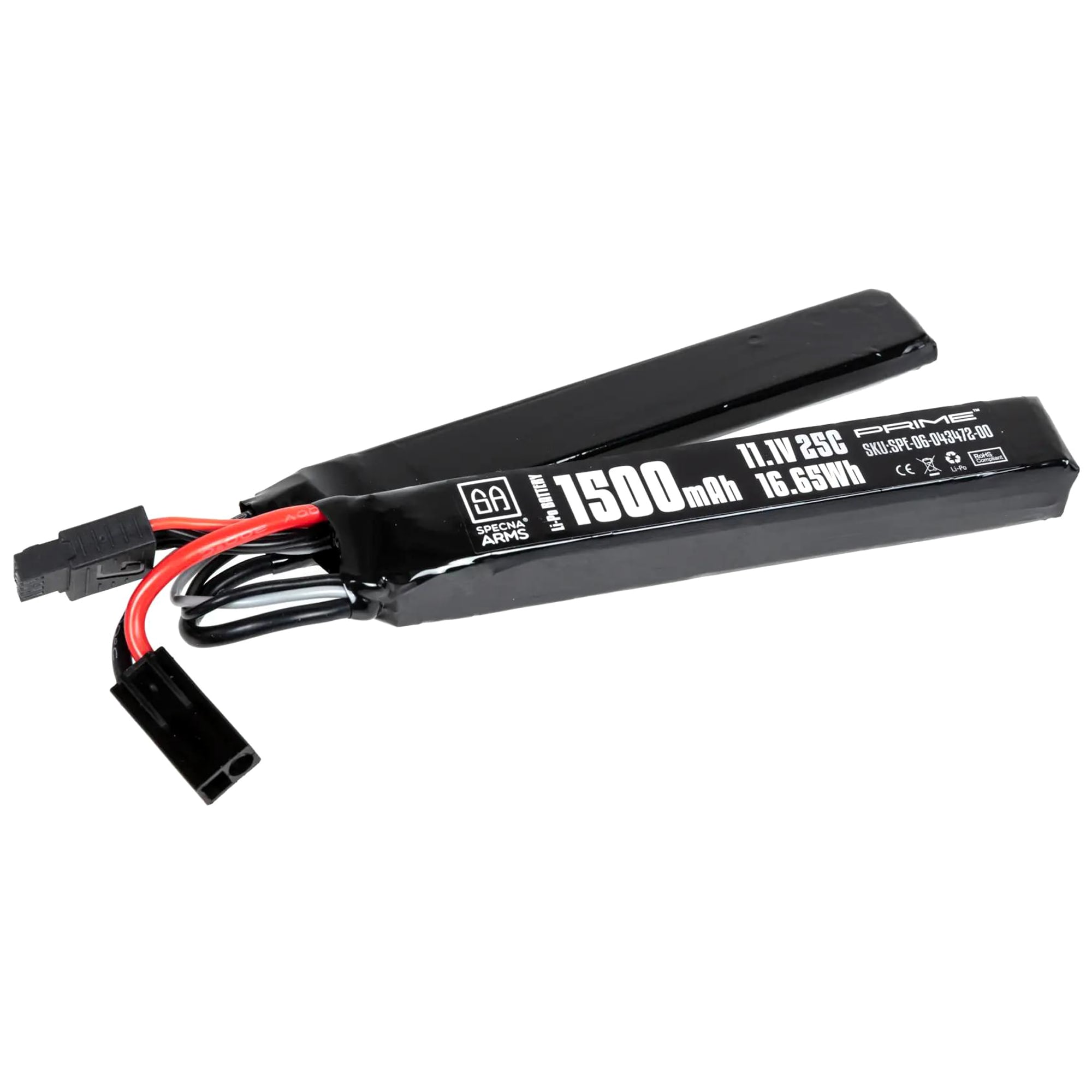 Akumulator ASG Specna Arms x Gens Ace Li-Po (2+1) 11,1 V 1500 mAh G-Tech 25C - Tamiya mini