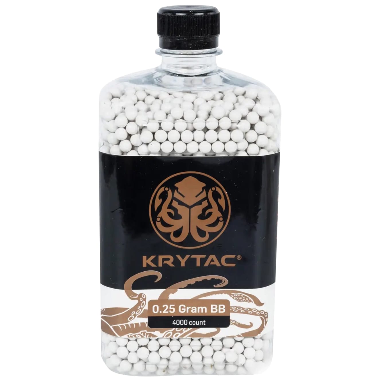 Kulki precyzyjne ASG Krytac 0,25 g 4000 szt. - Białe