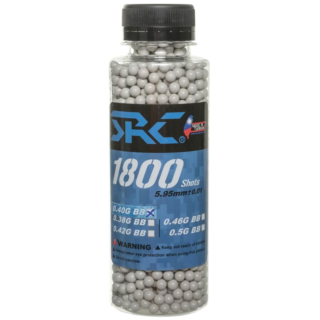 Кулі ASG SRC 0,4г 1800 шт. - Білі