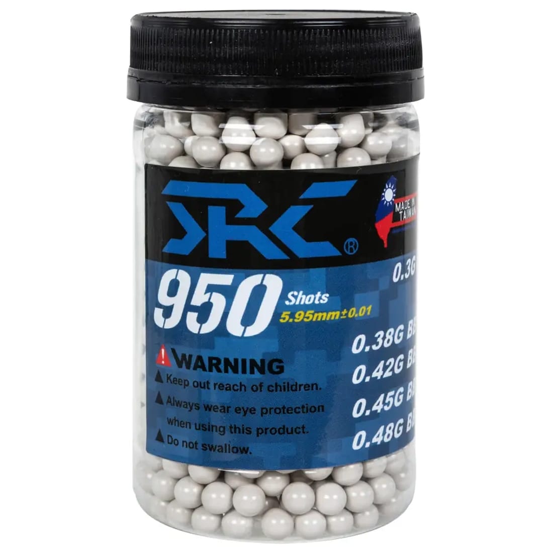 Kulki ASG SRC 0,48 g 950 szt. - Białe