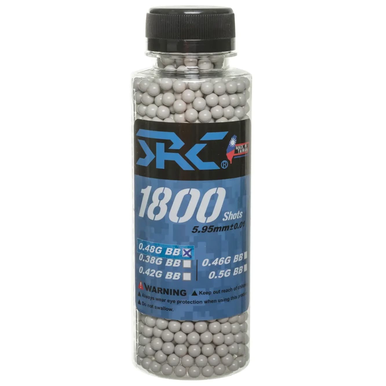 Kulki ASG SRC 0,48 g 1800 szt. - Białe