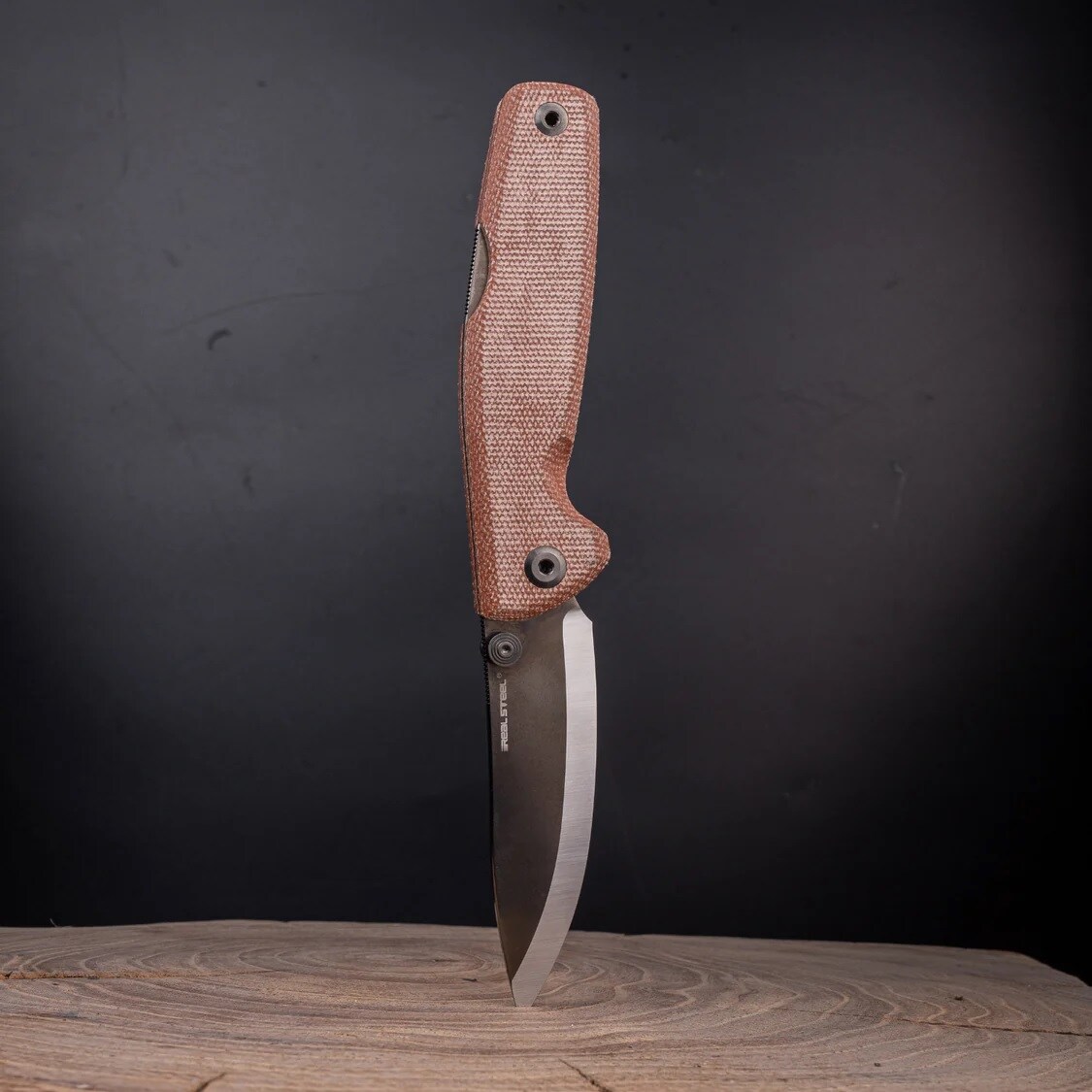Nóż składany Real Steel Yak 7871NM - Natural Micarta